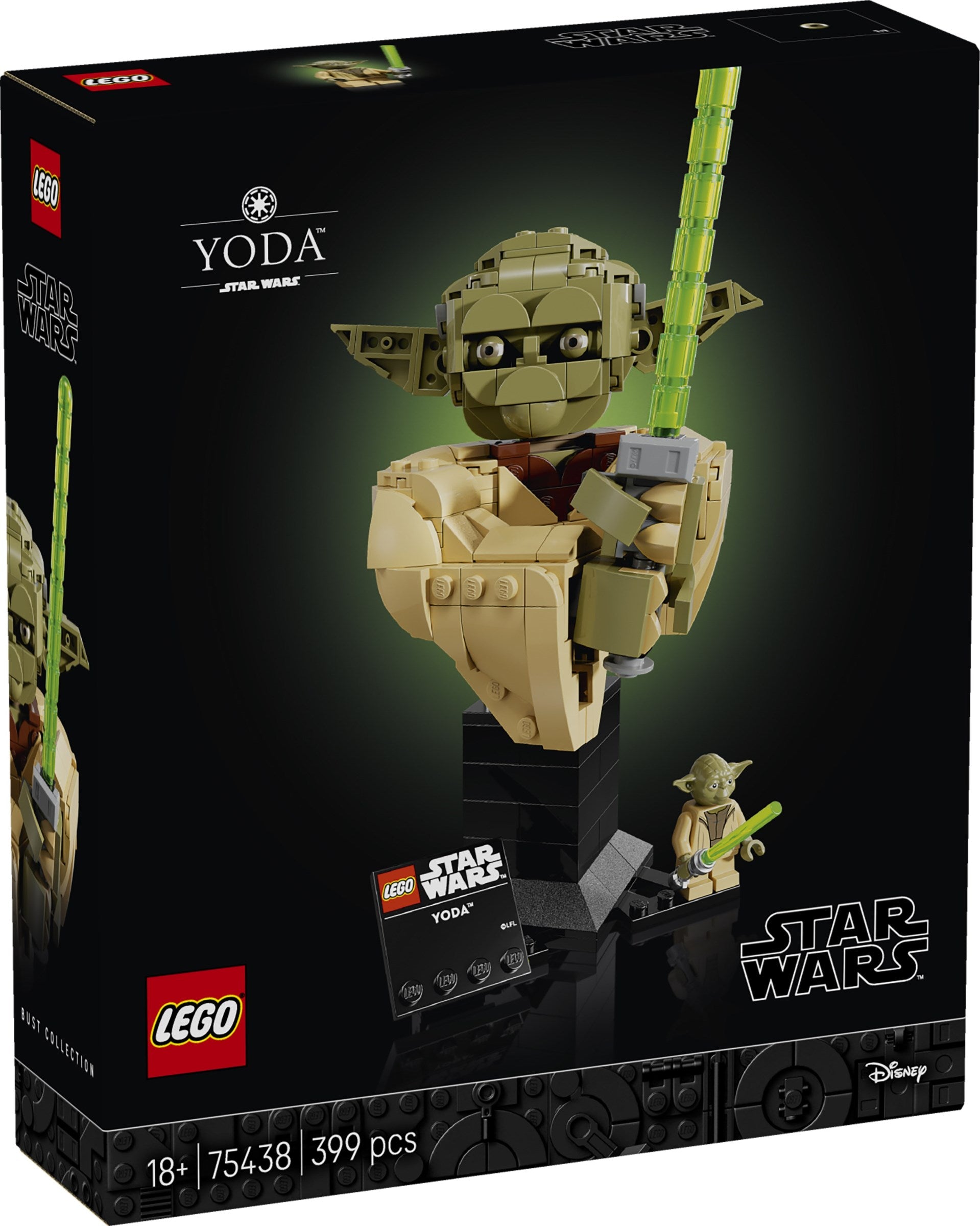 Yoda Bust 75438 | Star Wars | LEGO (image 2)