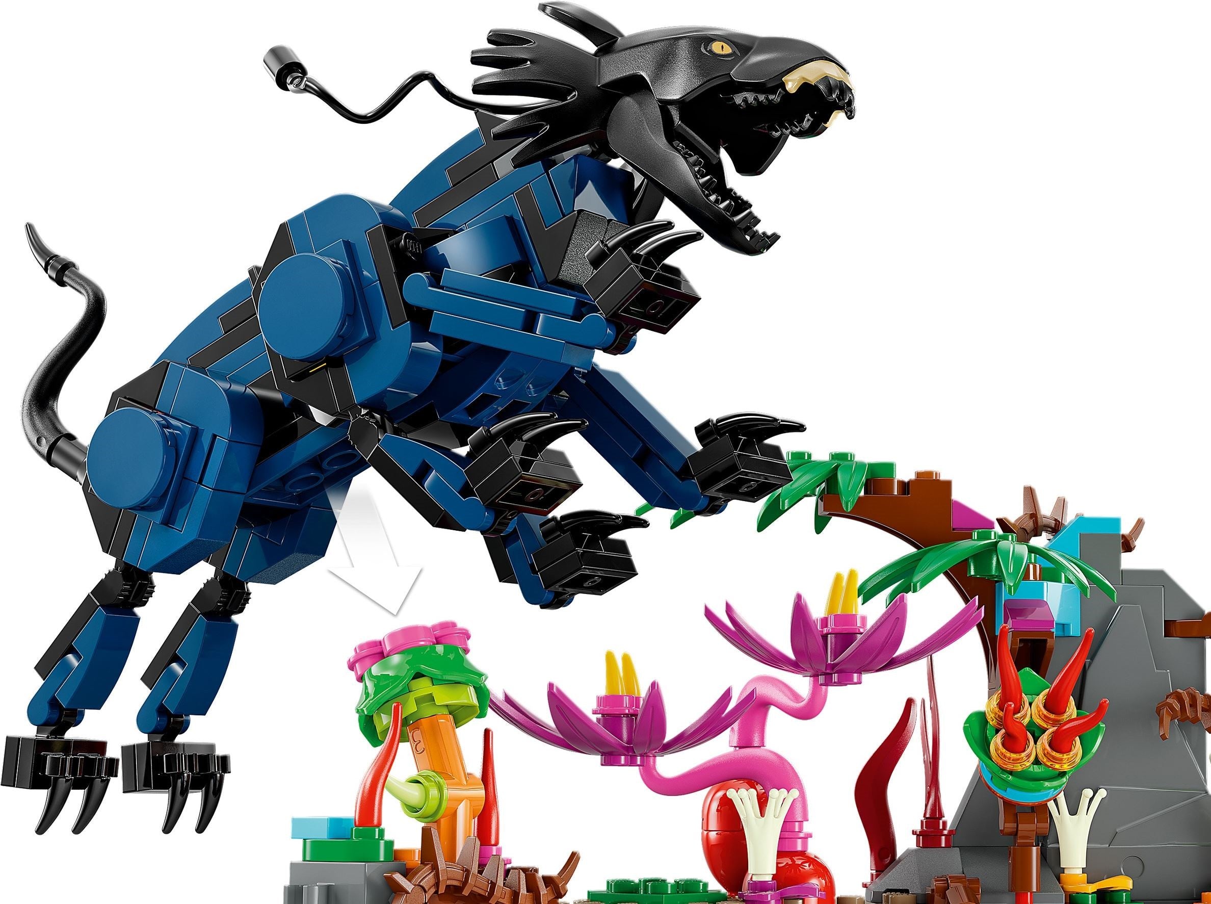Neytiri & Thanator vs. AMP Suit Quaritch 75571 | Avatar | LEGO – image 10