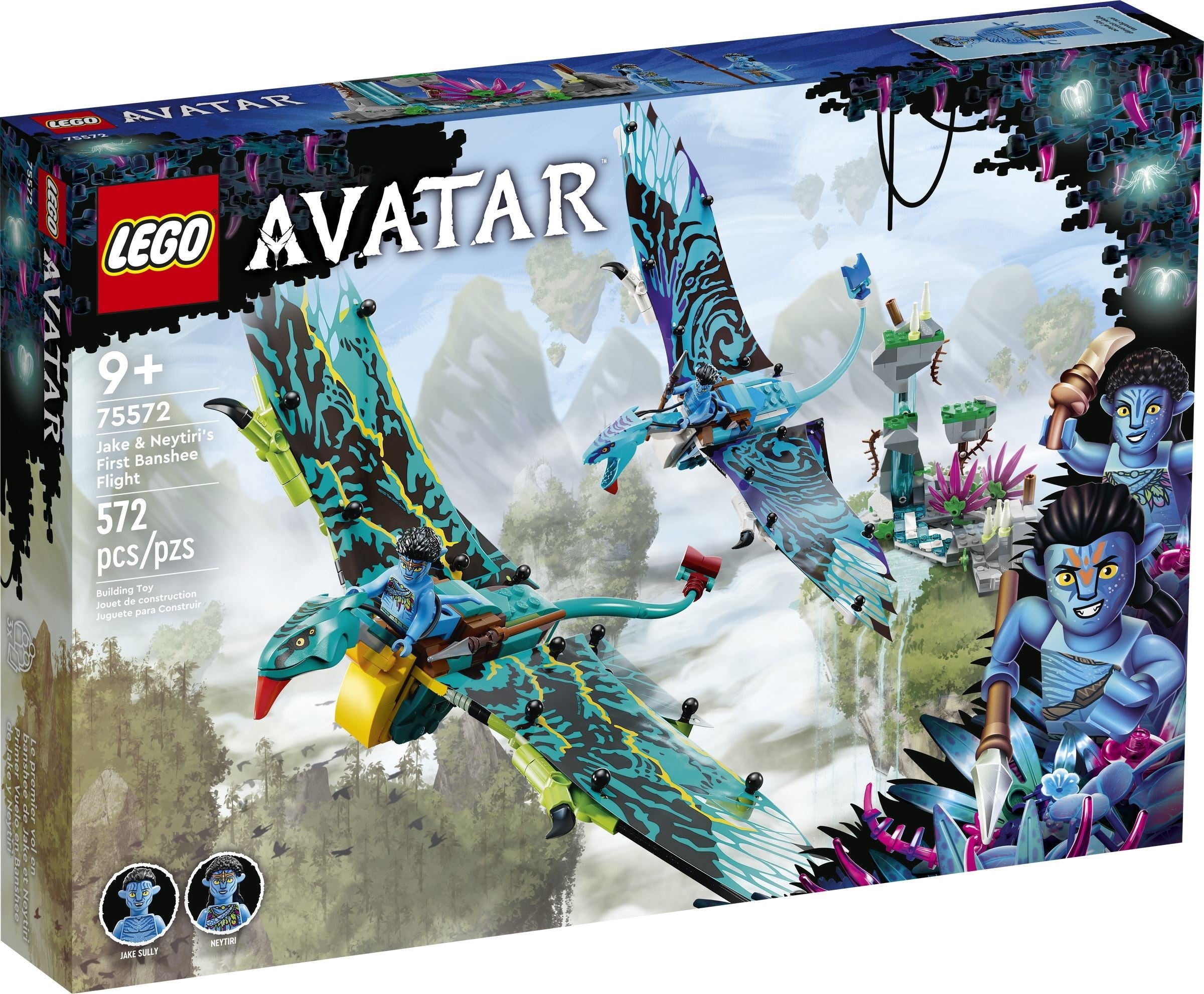 Jake & Neytiri's First Banshee Flight 75572 | Licenced Avatar | LEGO