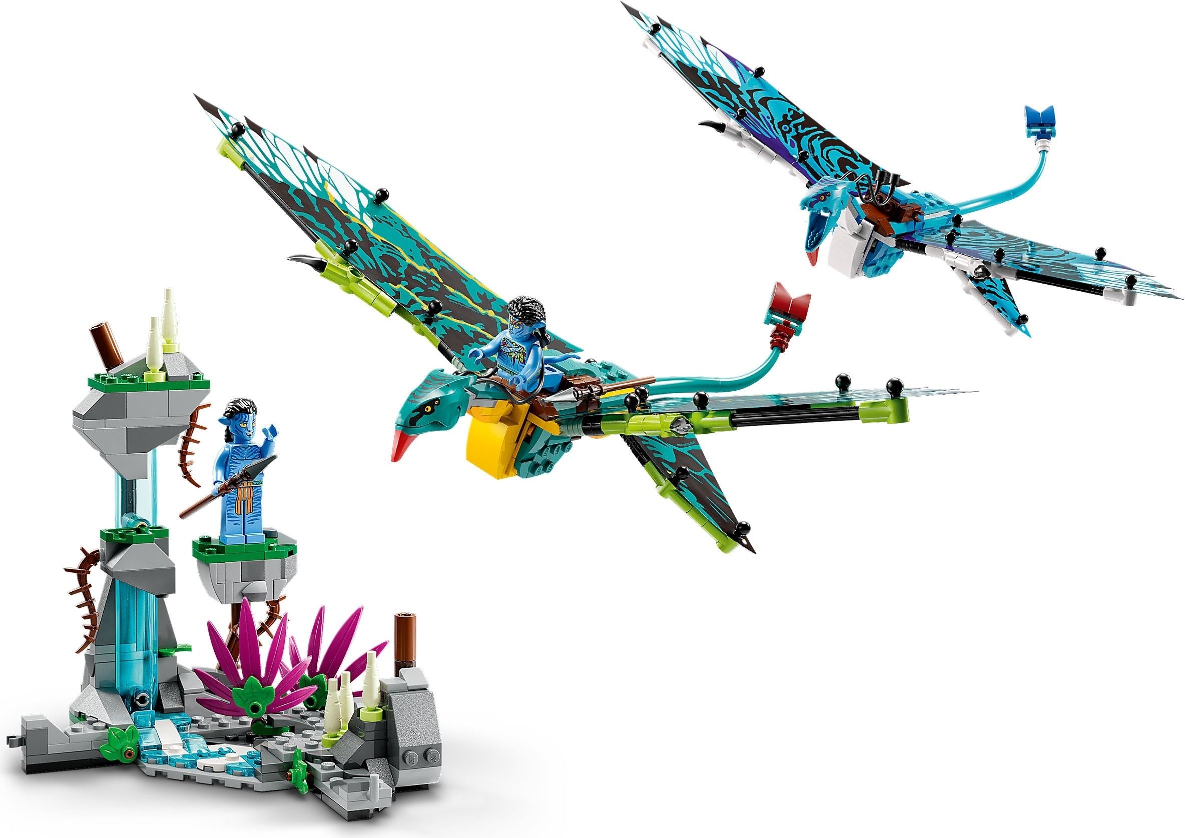 Jake & Neytiri's First Banshee Flight 75572 | Licenced Avatar | LEGO