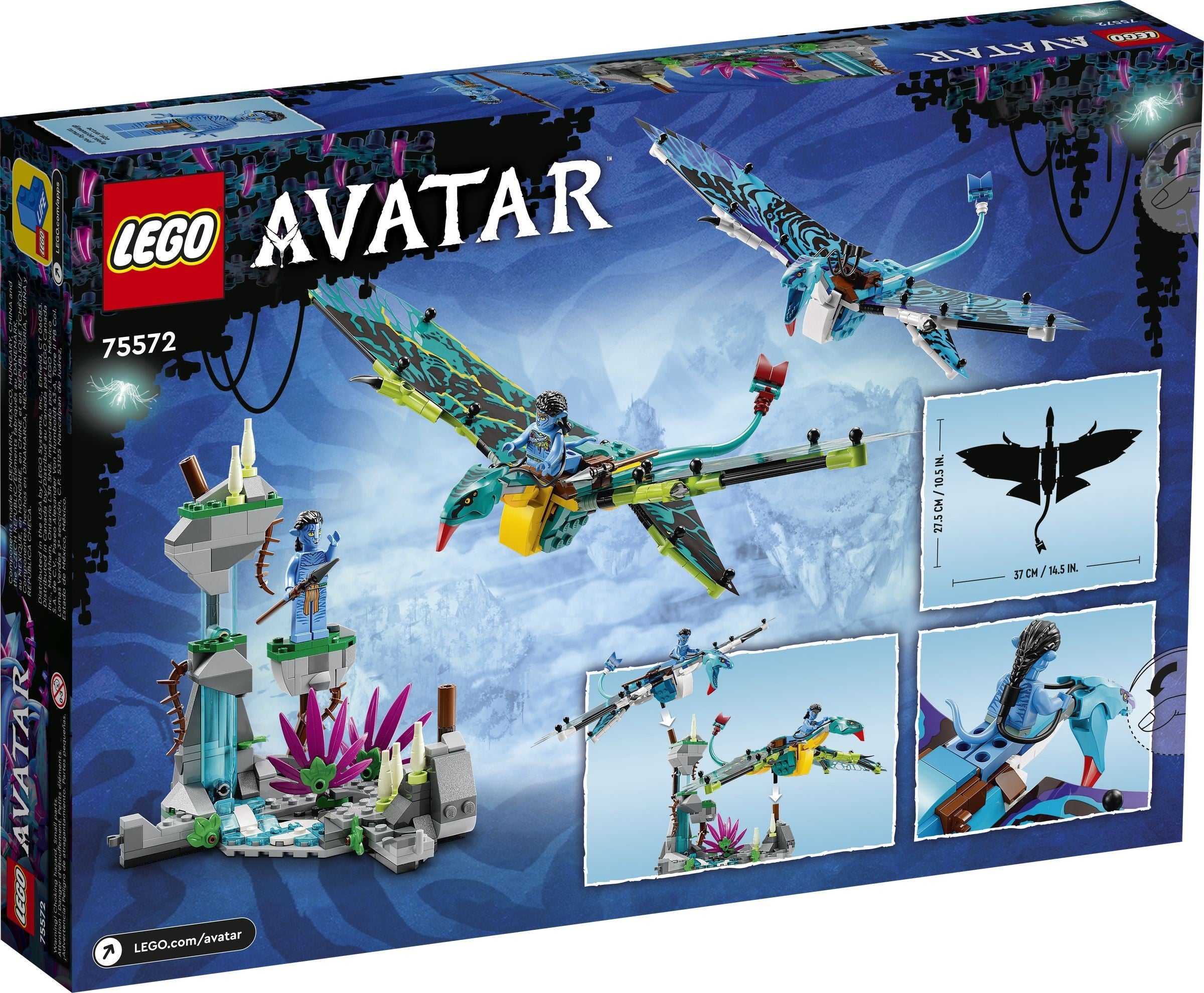 Jake & Neytiri's First Banshee Flight 75572 | Licenced Avatar | LEGO