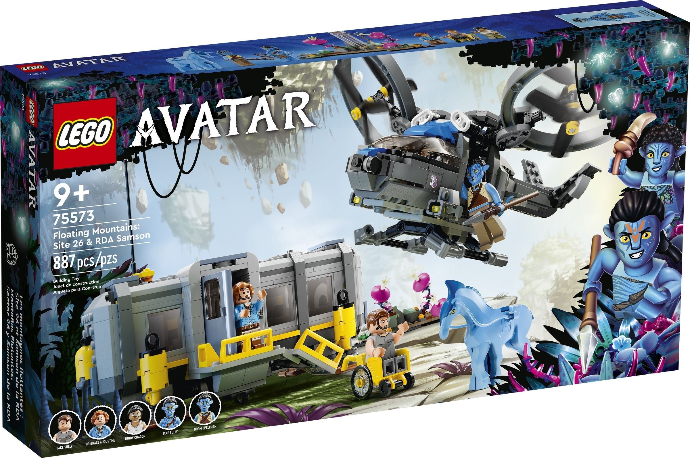 Floating Mountains: Site 26 & RDA Samson 75573 | Avatar | LEGO – image 2