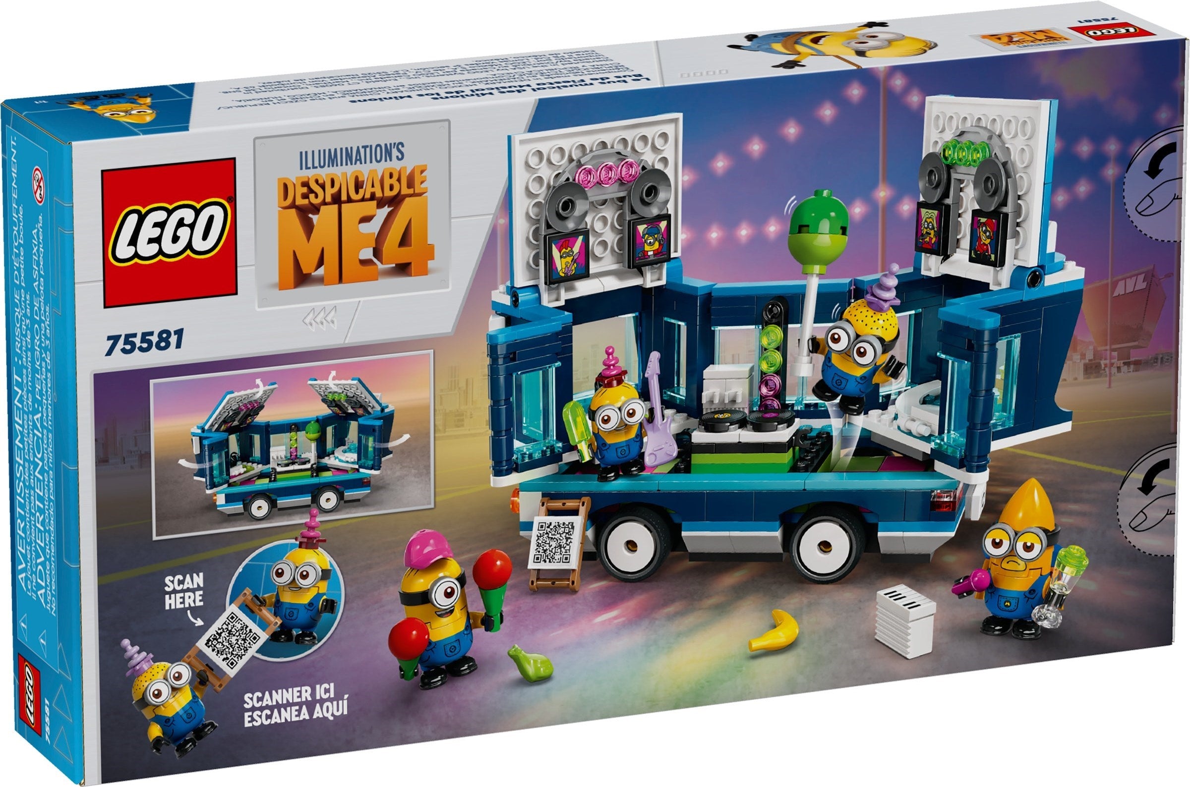 Minions' Music Party Bus 75581 | Despicable Me | LEGO – image 6