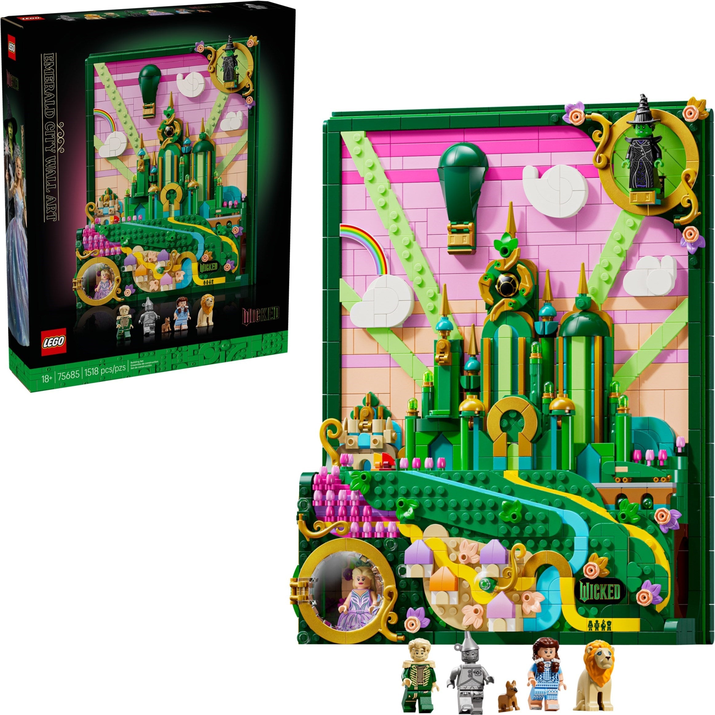 Emerald City Wall Art 75685 | Wicked | LEGO – image 3