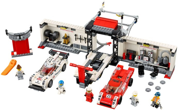 Porsche 919 Hybrid and 917K Pit Lane 75876 | Speed Champions | LEGO