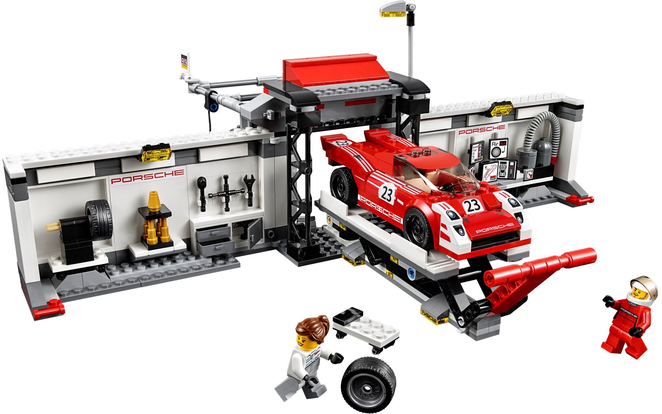 Porsche 919 Hybrid and 917K Pit Lane 75876 | Speed Champions | LEGO – image 9
