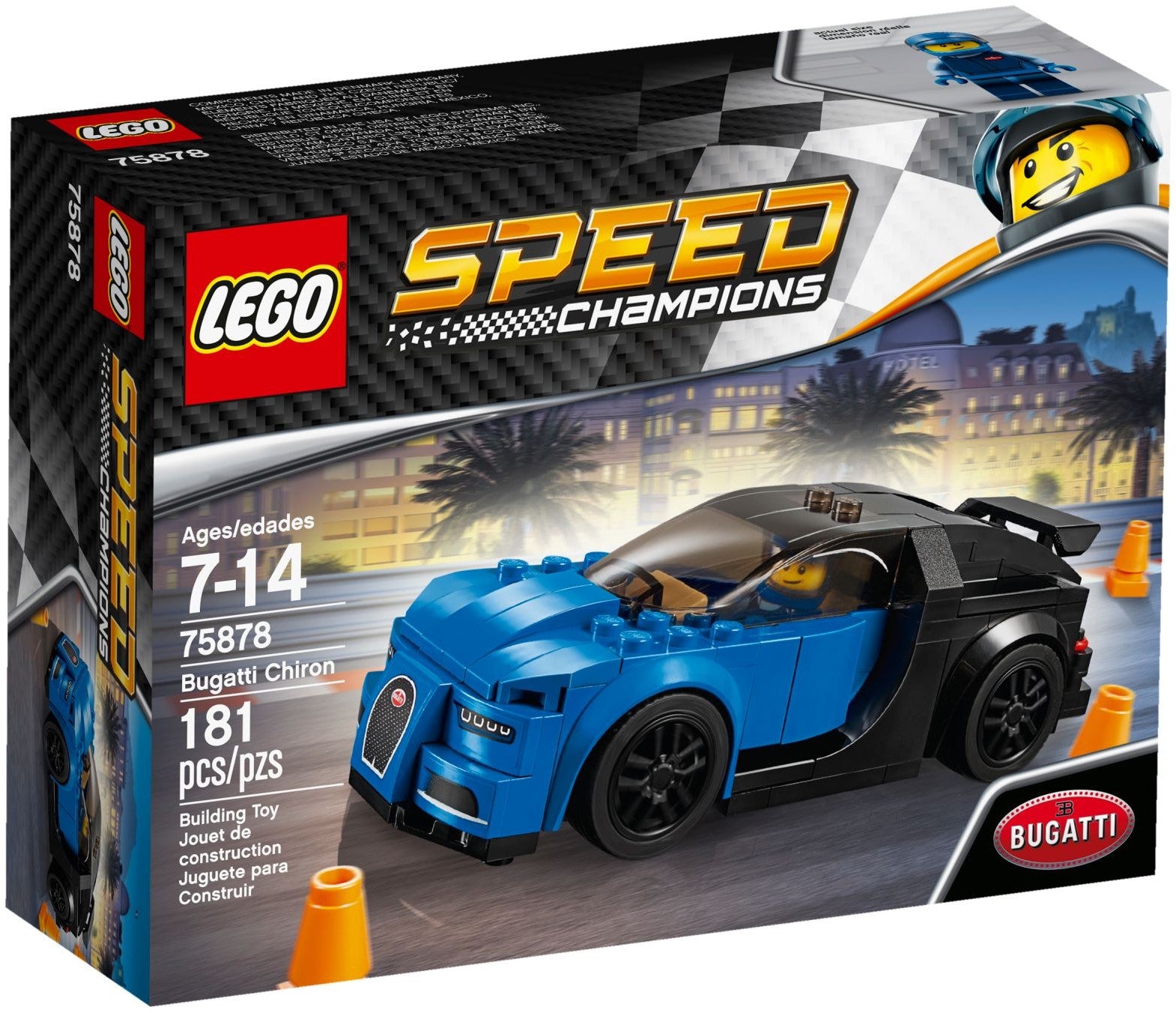 Bugatti Chiron 75878 | Speed Champions | LEGO – image 2