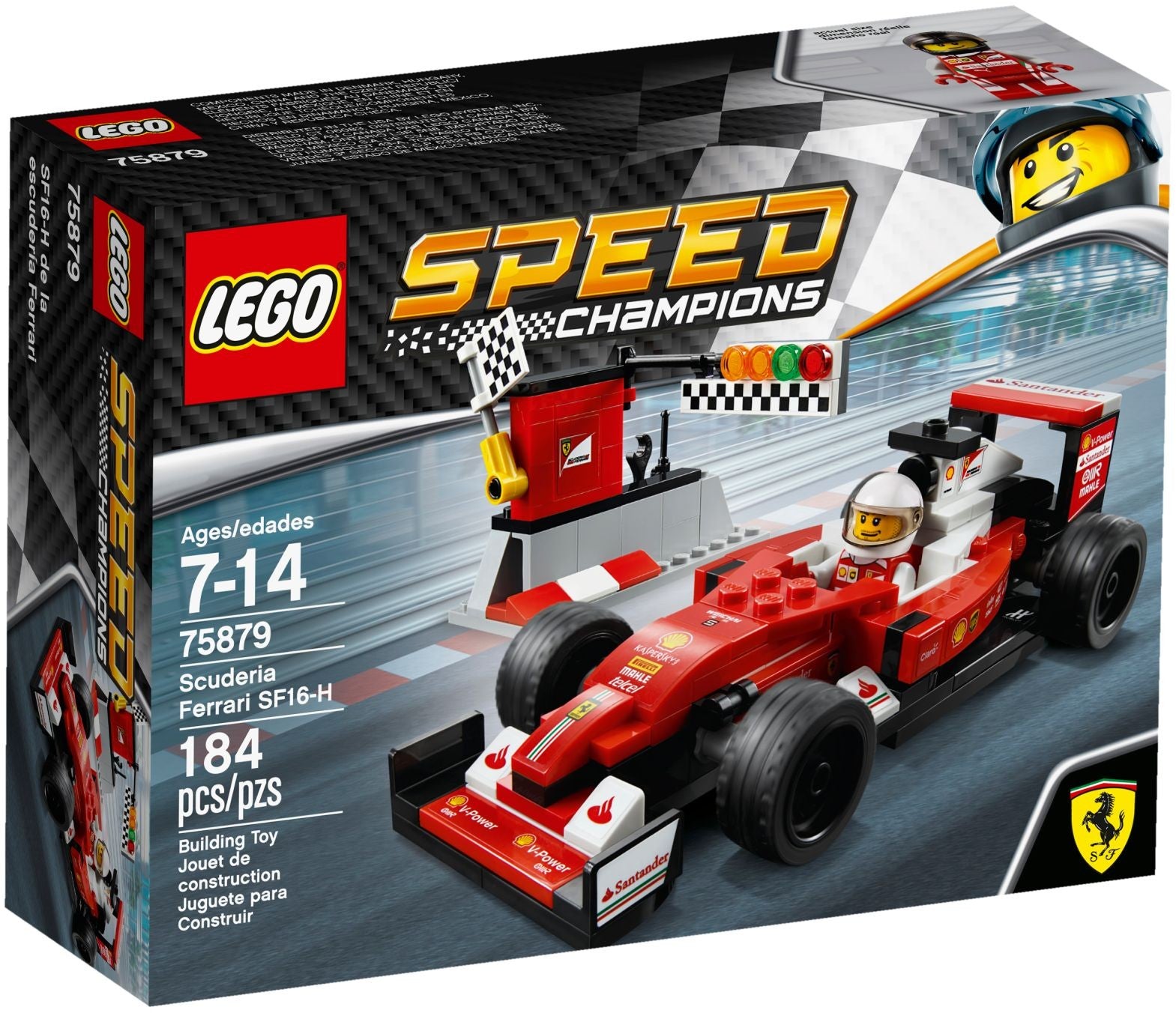 Scuderia Ferrari SF16-H 75879 | Speed Champions | LEGO – image 2