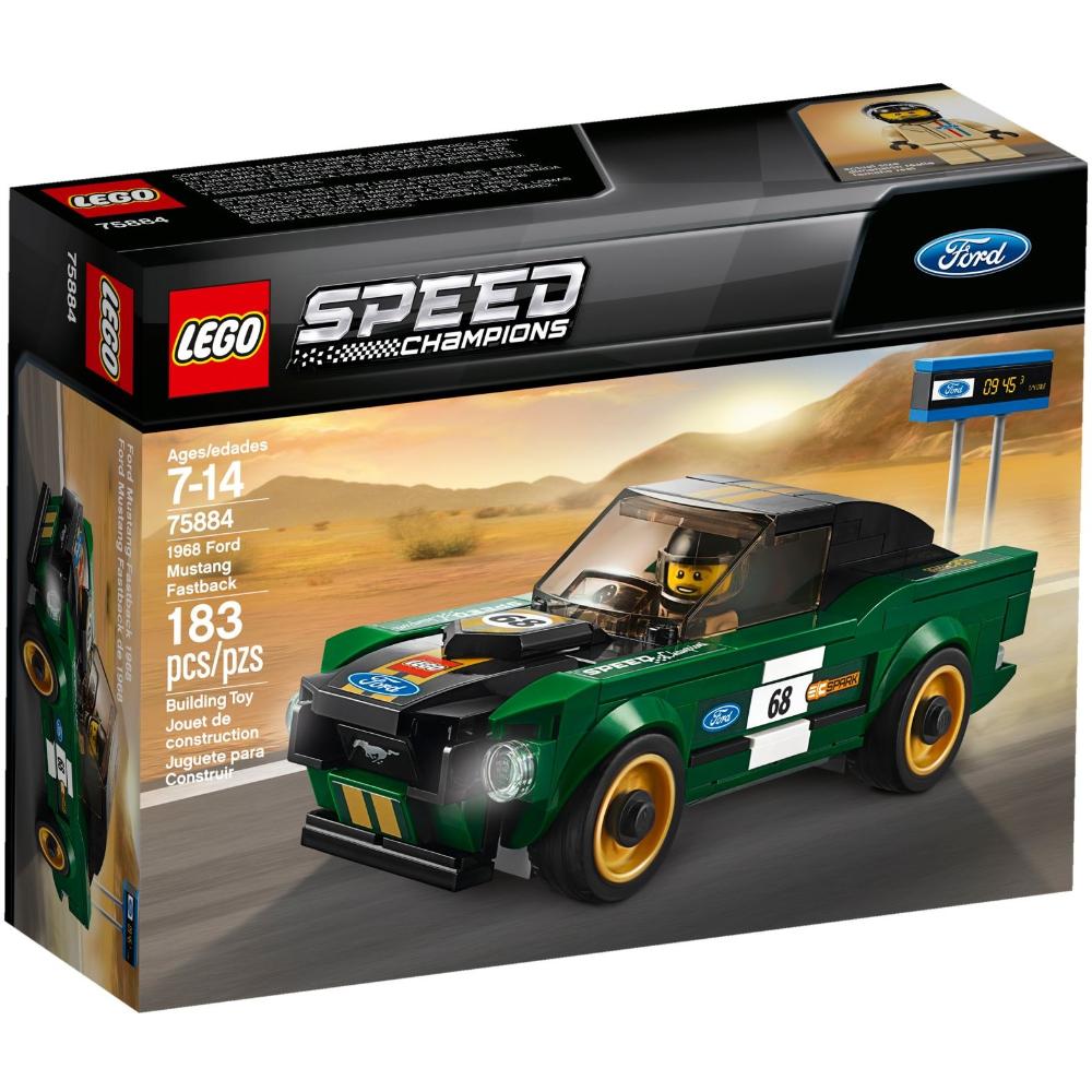 1968 Ford Mustang Fastback 75884 | Speed Champions | LEGO