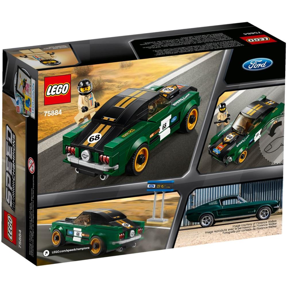 1968 Ford Mustang Fastback 75884 | Speed Champions | LEGO