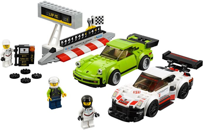 Porsche 911 RSR and 911 Turbo 3.0 75888 | Speed Champions | LEGO