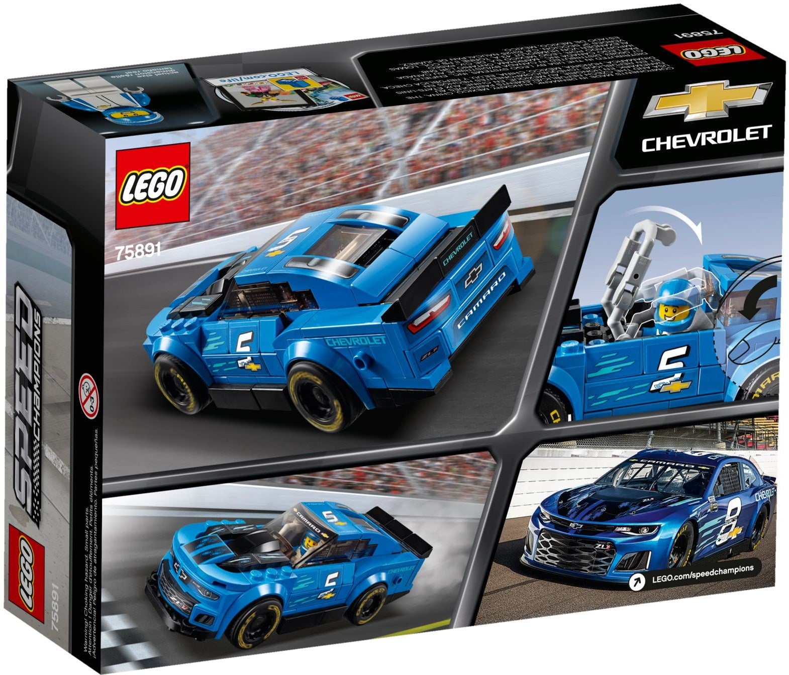 Chevrolet Camaro ZL1 Race Car 75891 | Speed Champions | LEGO – image 5