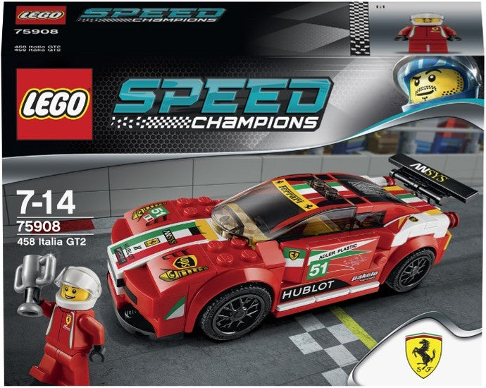 458 Italia GT2 75908 | Speed Champions | LEGO (image 8)