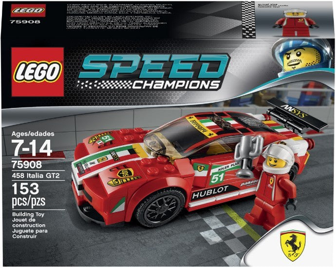 458 Italia GT2 75908 | Speed Champions | LEGO (image 9)