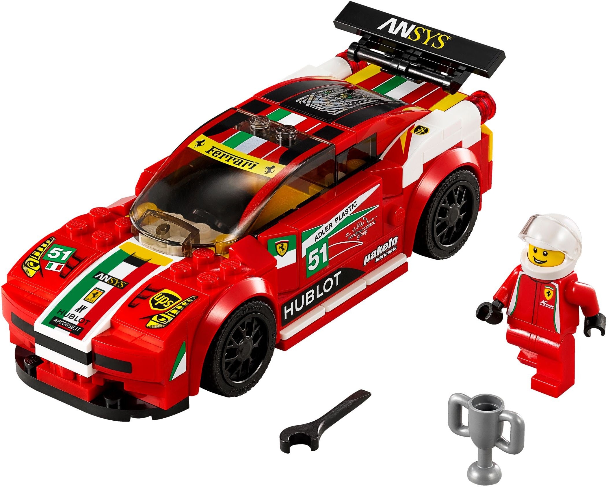 458 Italia GT2 75908 | Speed Champions | LEGO (image 16)