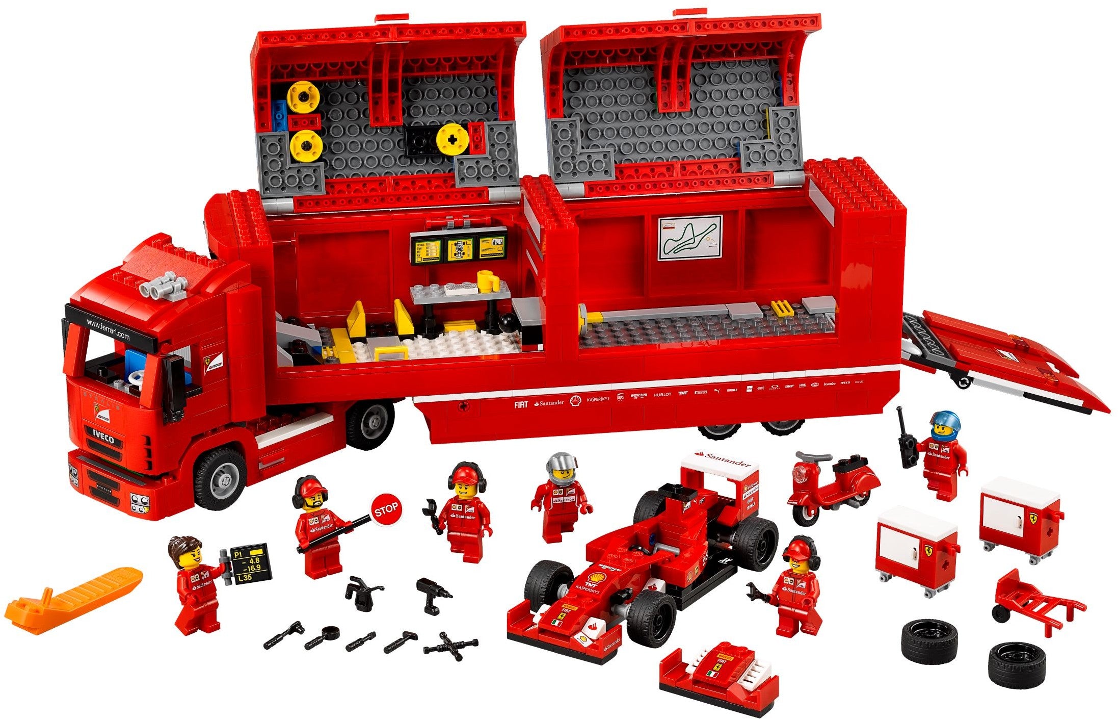 F14 T & Scuderia Ferrari Truck 75913 | Speed Champions | LEGO – image 28