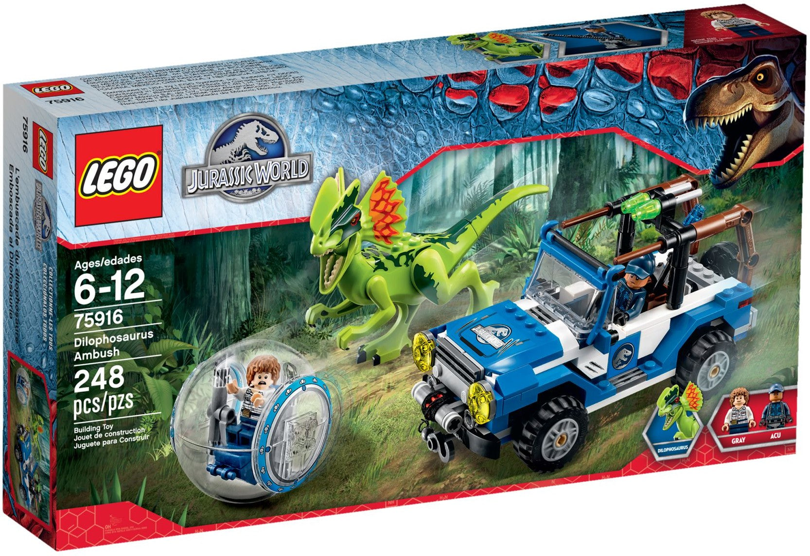 Dilophosaurus Ambush 75916 | Jurassic World | LEGO – image 2