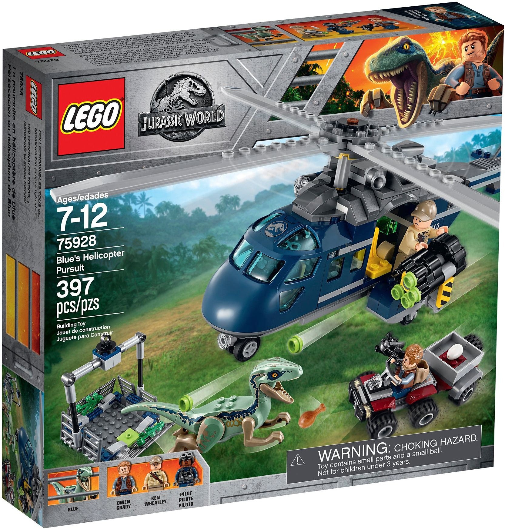 Blue's Helicopter Pursuit 75928 | Jurassic World | LEGO – image 2