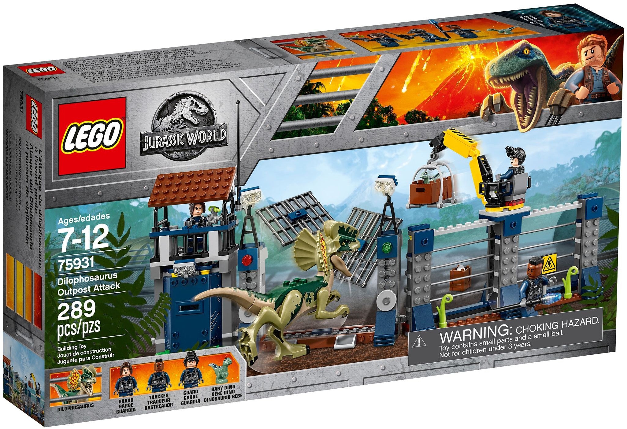 Dilophosaurus Outpost Attack 75931 | Jurassic World | LEGO – image 2