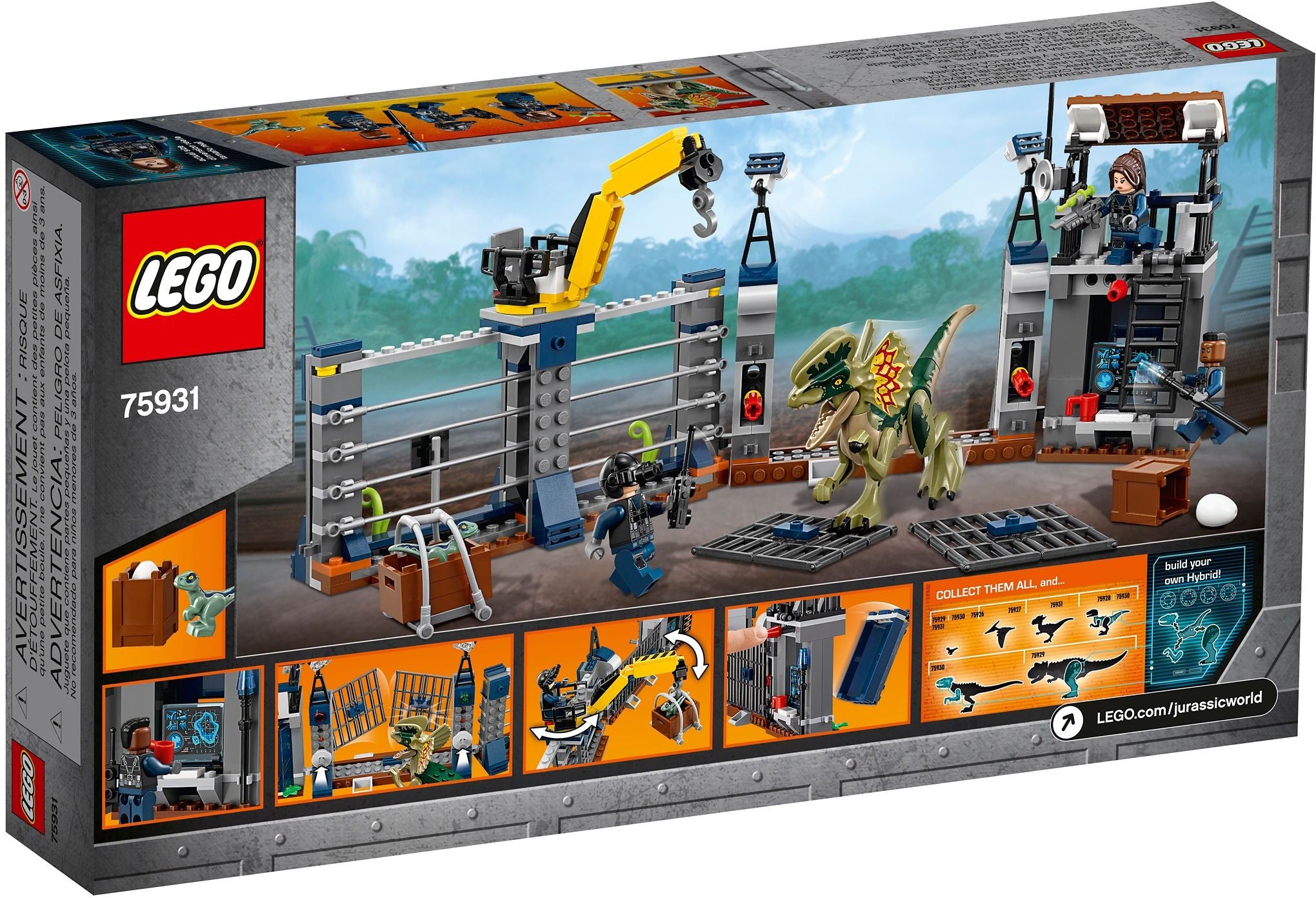 Dilophosaurus Outpost Attack 75931 | Jurassic World | LEGO – image 5
