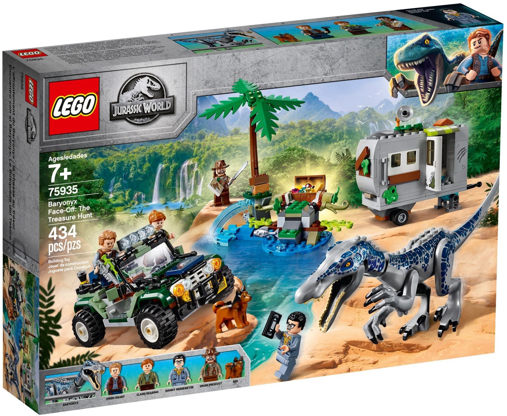 Baryonyx Face-Off: The Treasure Hunt 75935 | Jurassic World | LEGO – image 2