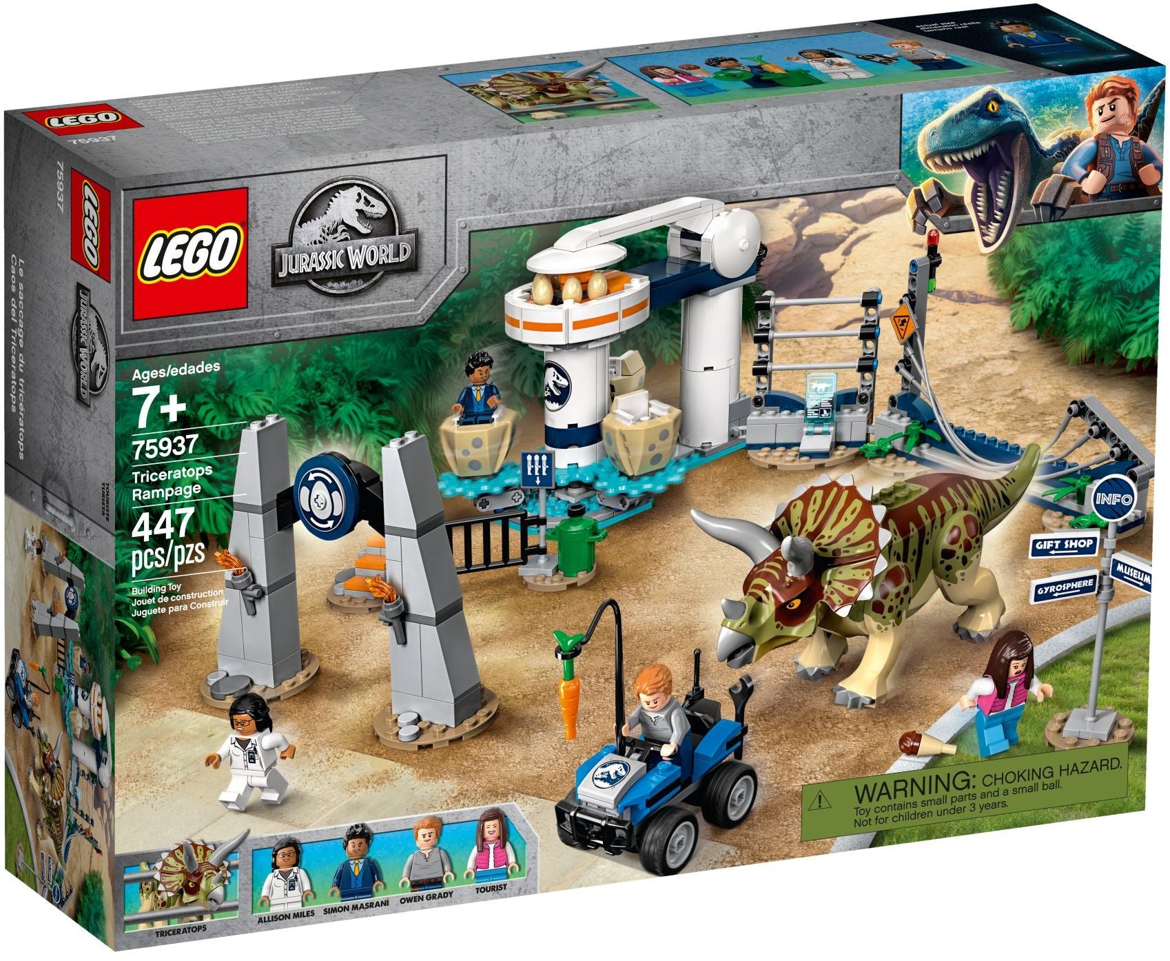 Triceratops Rampage 75937 | Jurassic World | LEGO – image 2