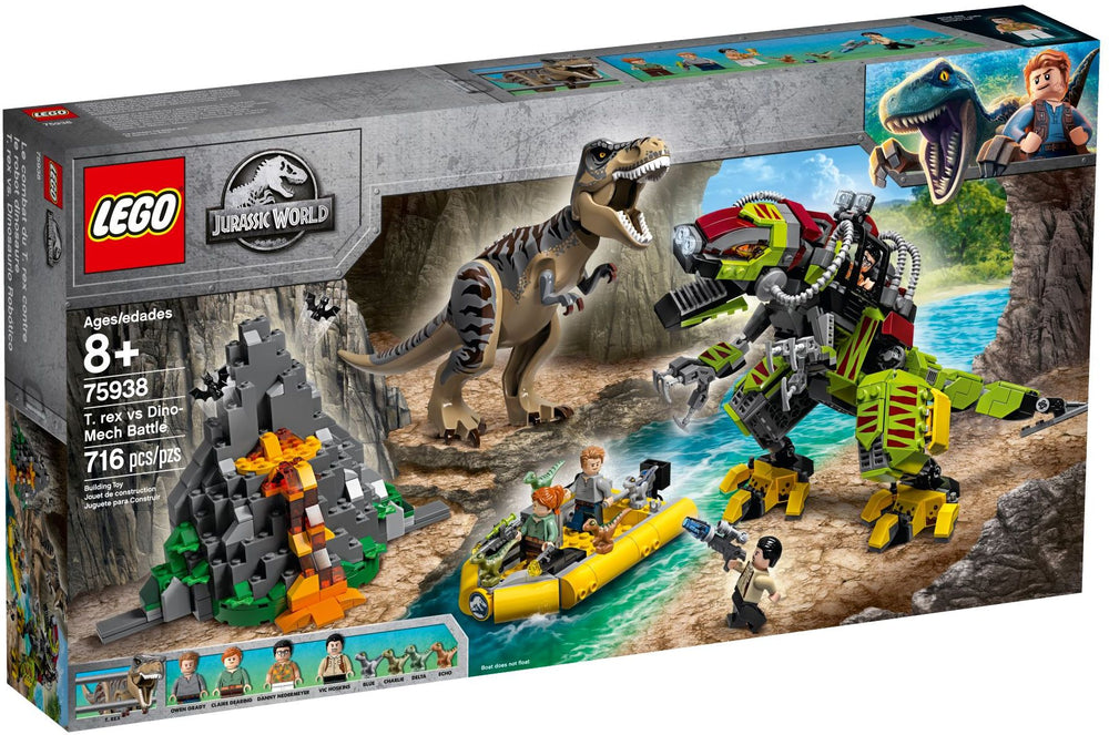 T. rex vs Dino-Mech Battle 75938 | Jurassic World | LEGO