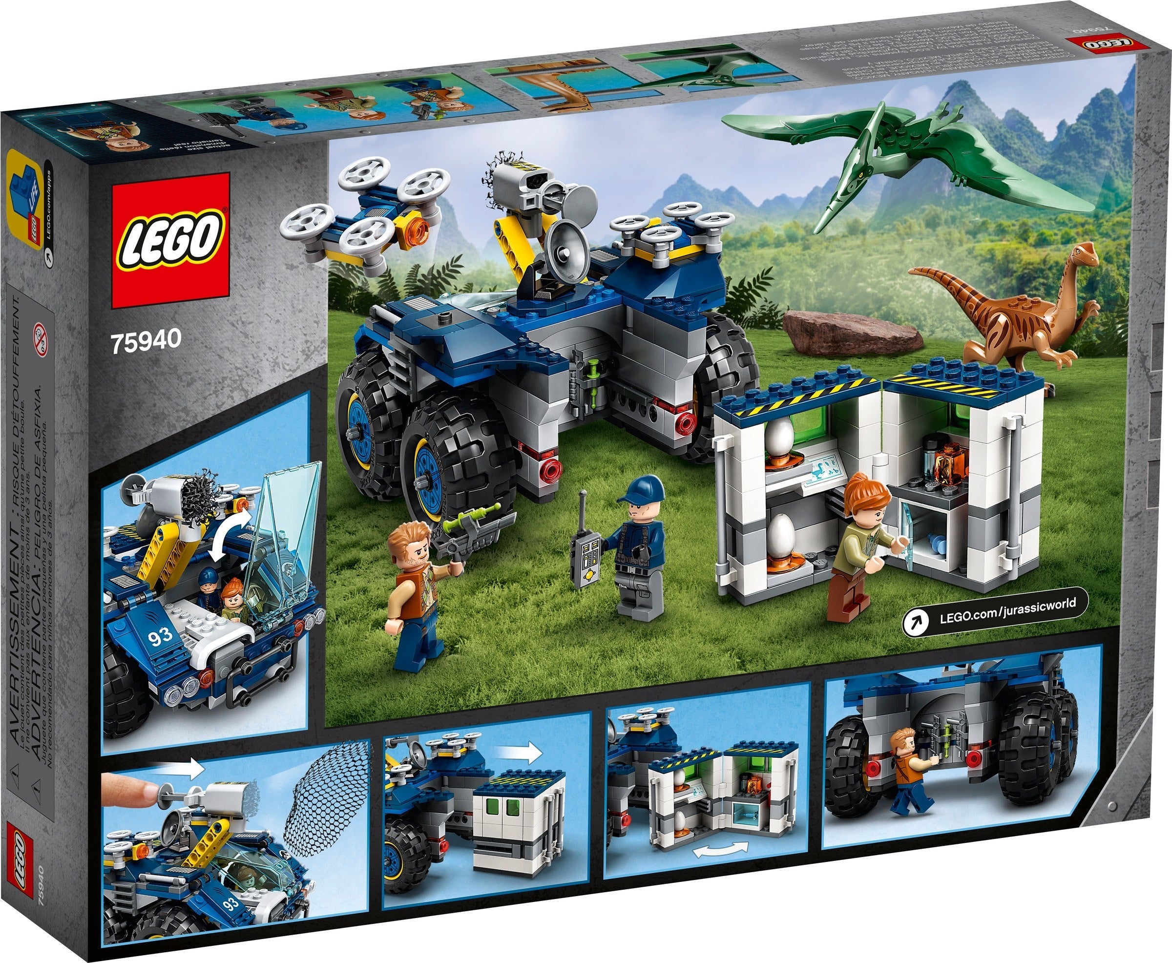 Gallimimus and Pteranodon Breakout 75940 | Jurassic World | LEGO – image 11