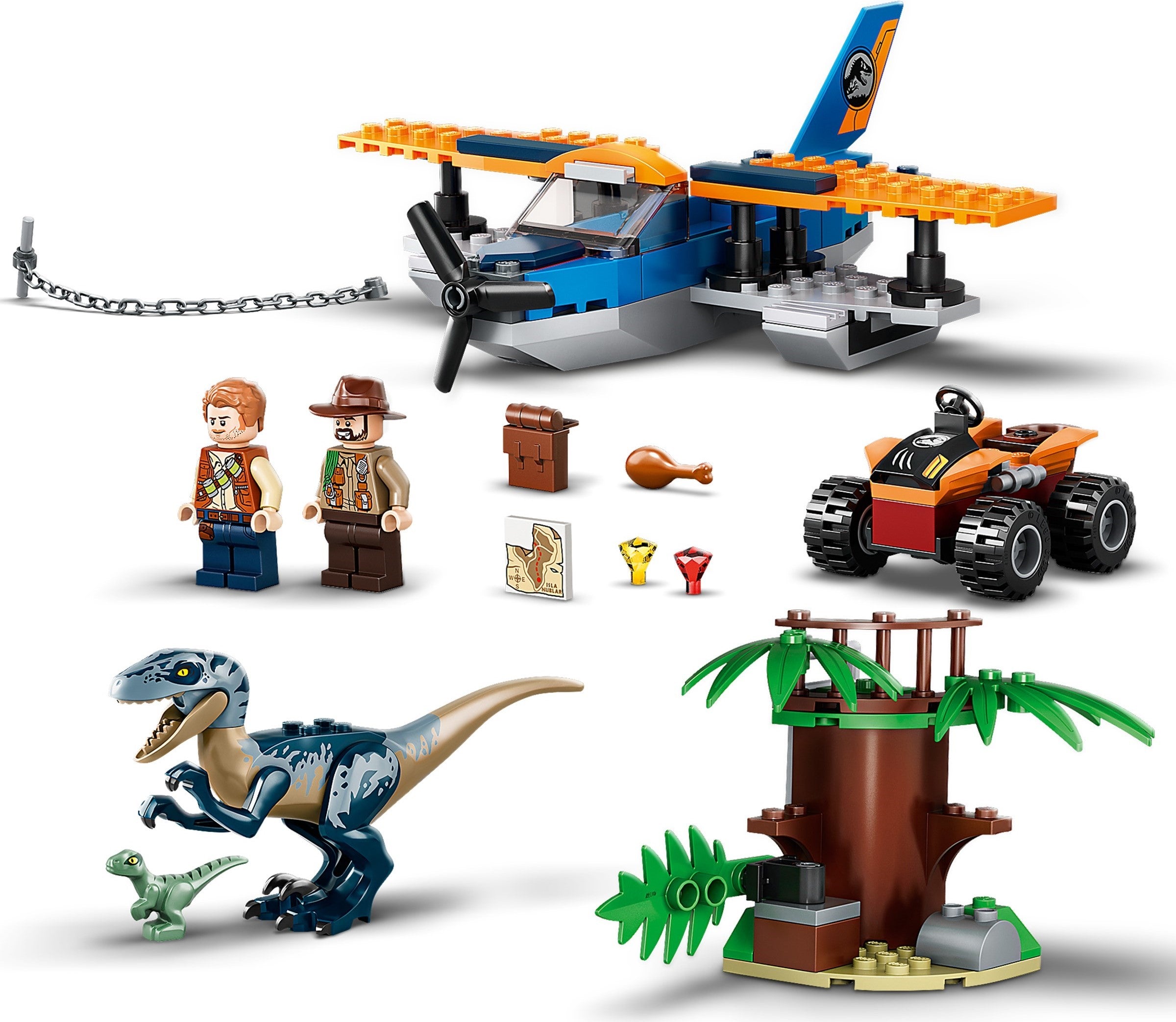 Velociraptor: Biplane Rescue Mission 75942 | Jurassic World | LEGO – image 4