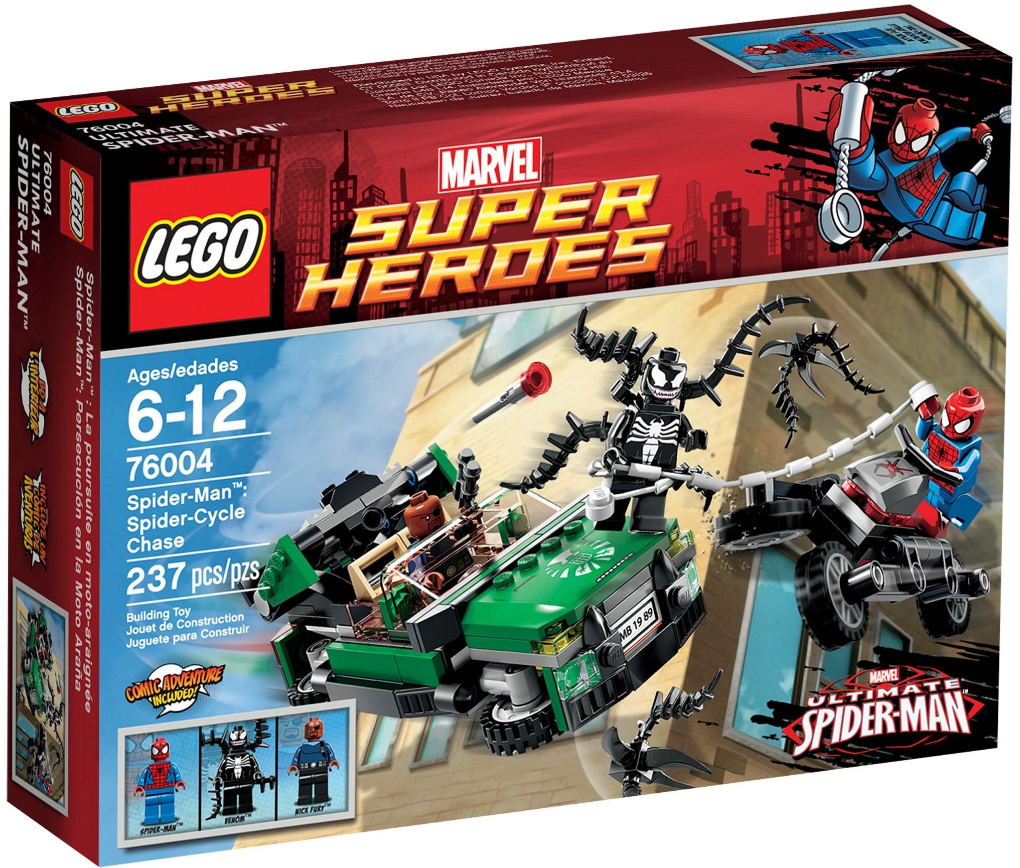 Spider-Man: Spider-Cycle Chase 76004 | Marvel Super Heroes | LEGO – image 2