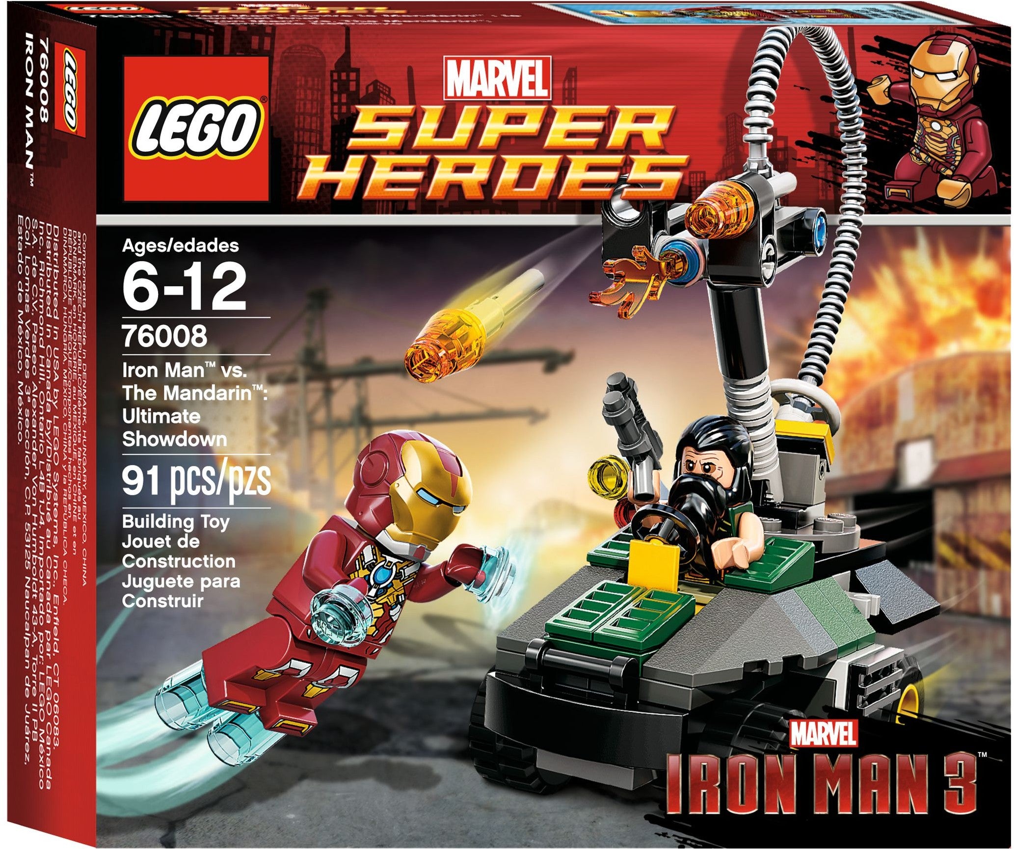 Iron Man vs. The Mandarin: Ultimate Showdown 76008 | Marvel Super Heroes | LEGO – image 2