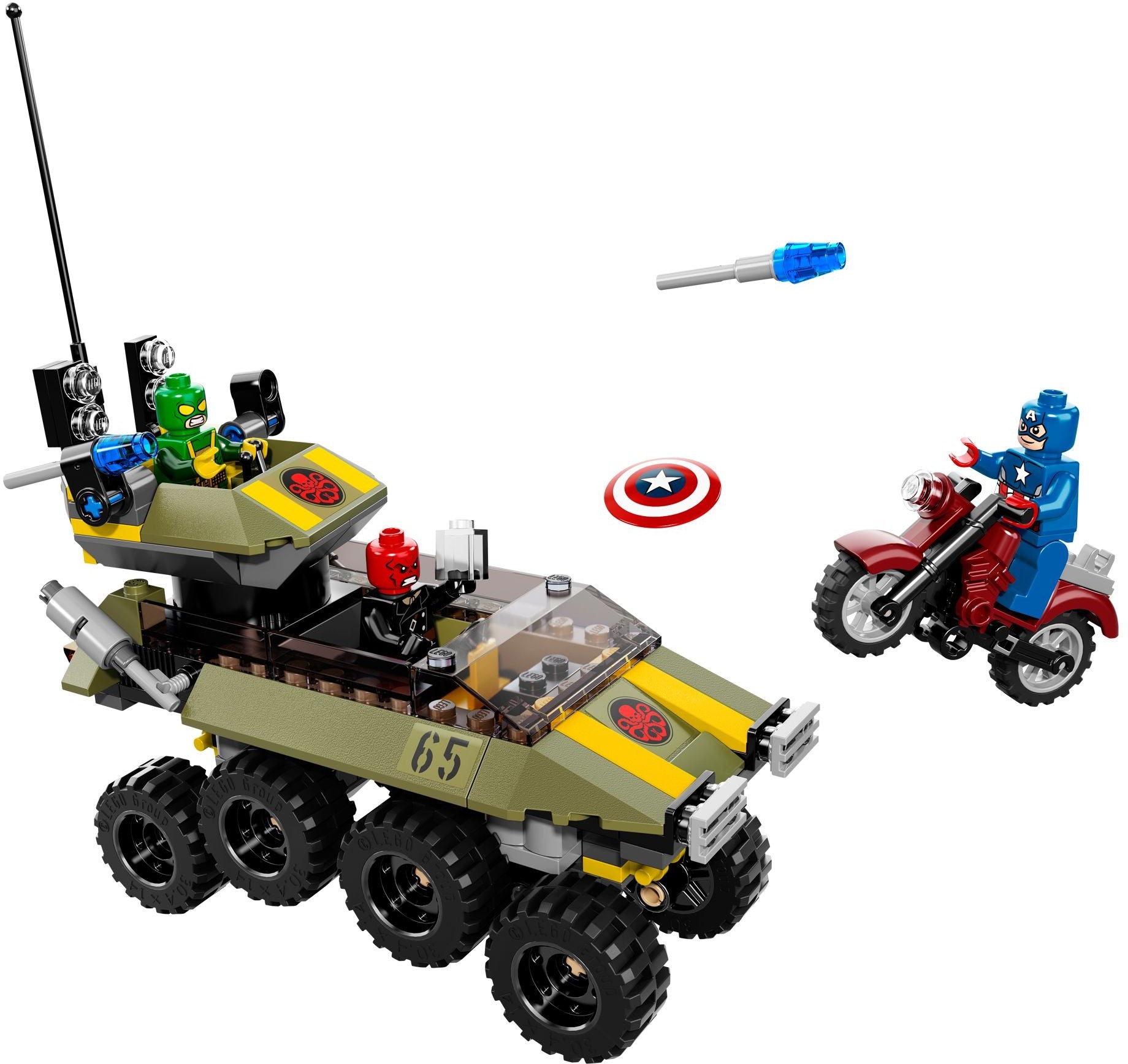 Avengers: Captain America vs. Hydra 76017 | Marvel Super Heroes | LEGO – image 5