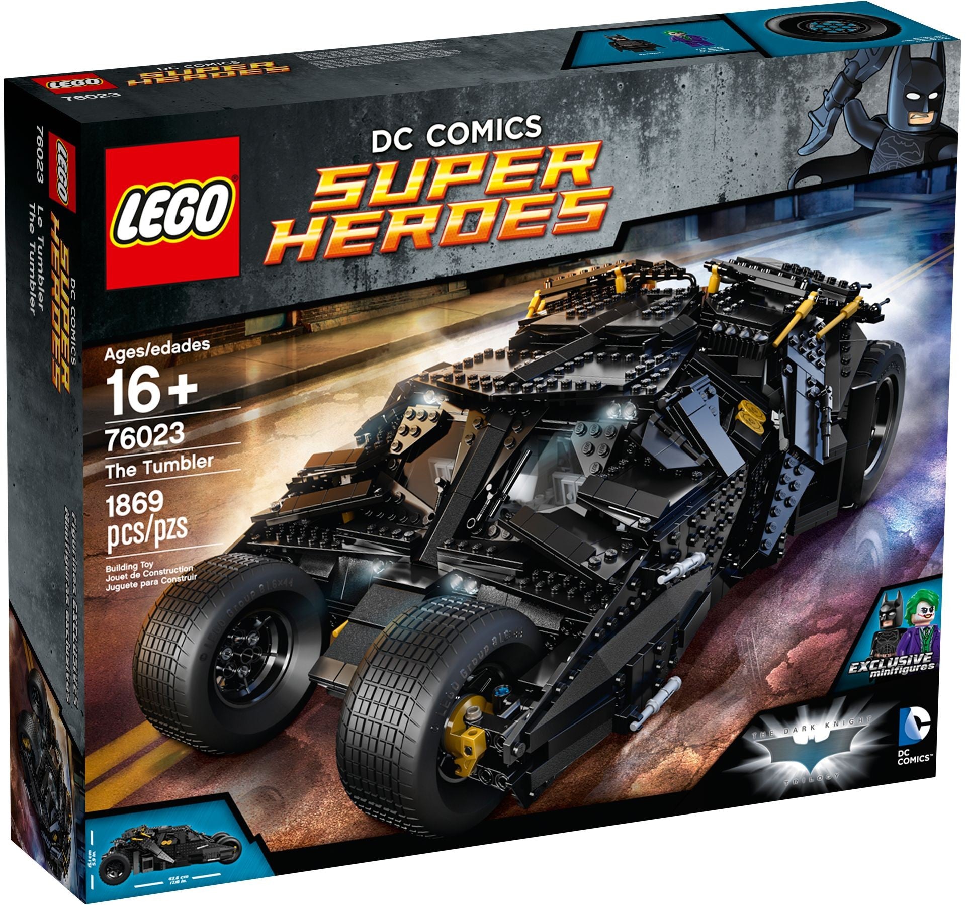 The Tumbler 76023 | Marvel Super Heroes | LEGO