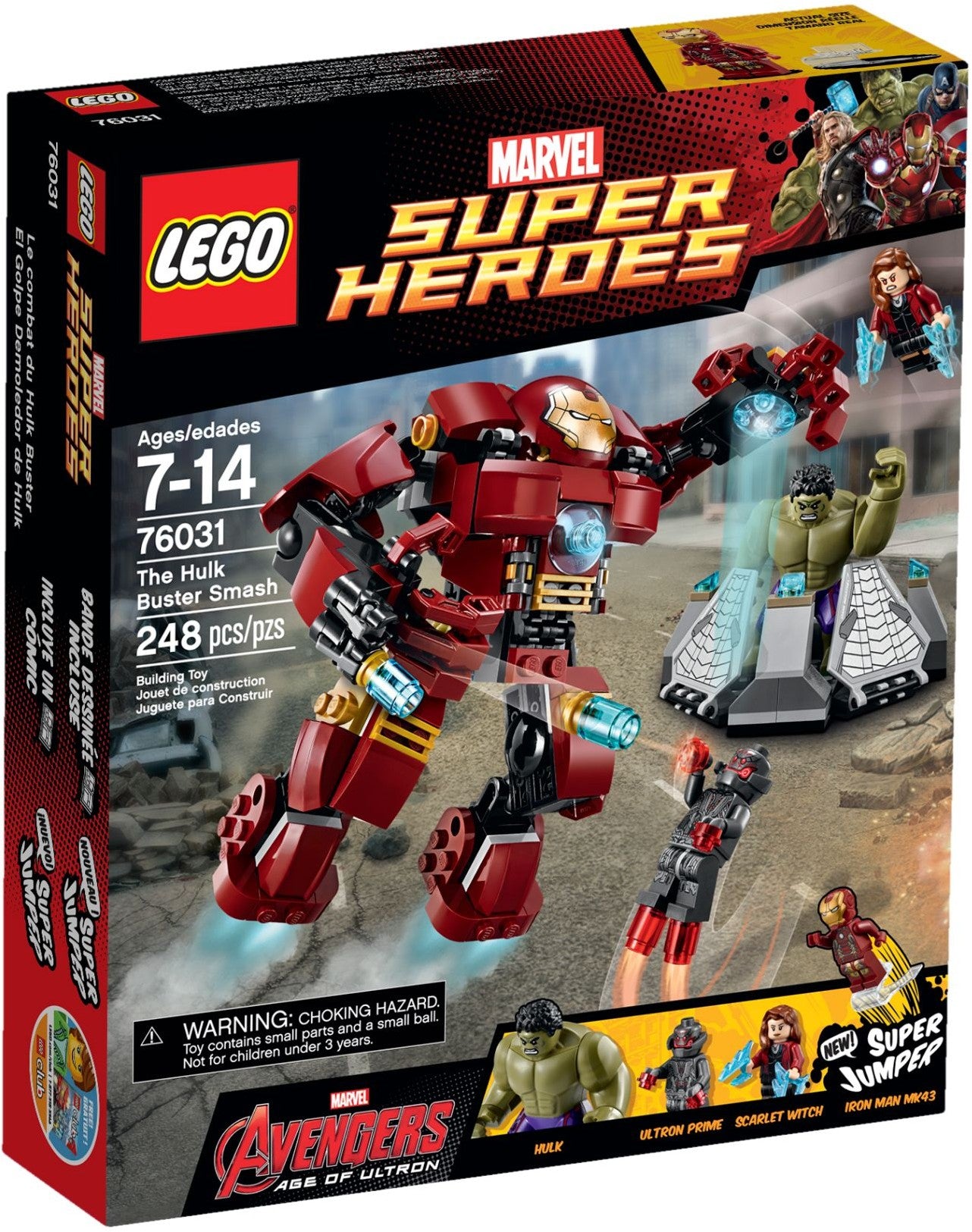 The Hulk Buster Smash 76031 | Marvel Super Heroes | LEGO – image 2