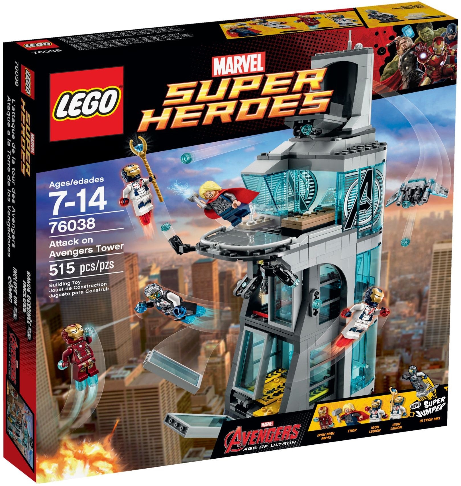 Attack on Avengers Tower 76038 | Marvel Super Heroes | LEGO – image 2