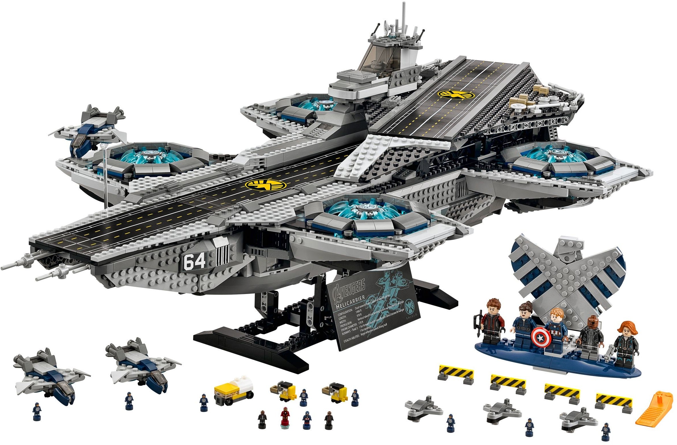 The Shield Helicarrier 76042 | Marvel Super Heroes | LEGO