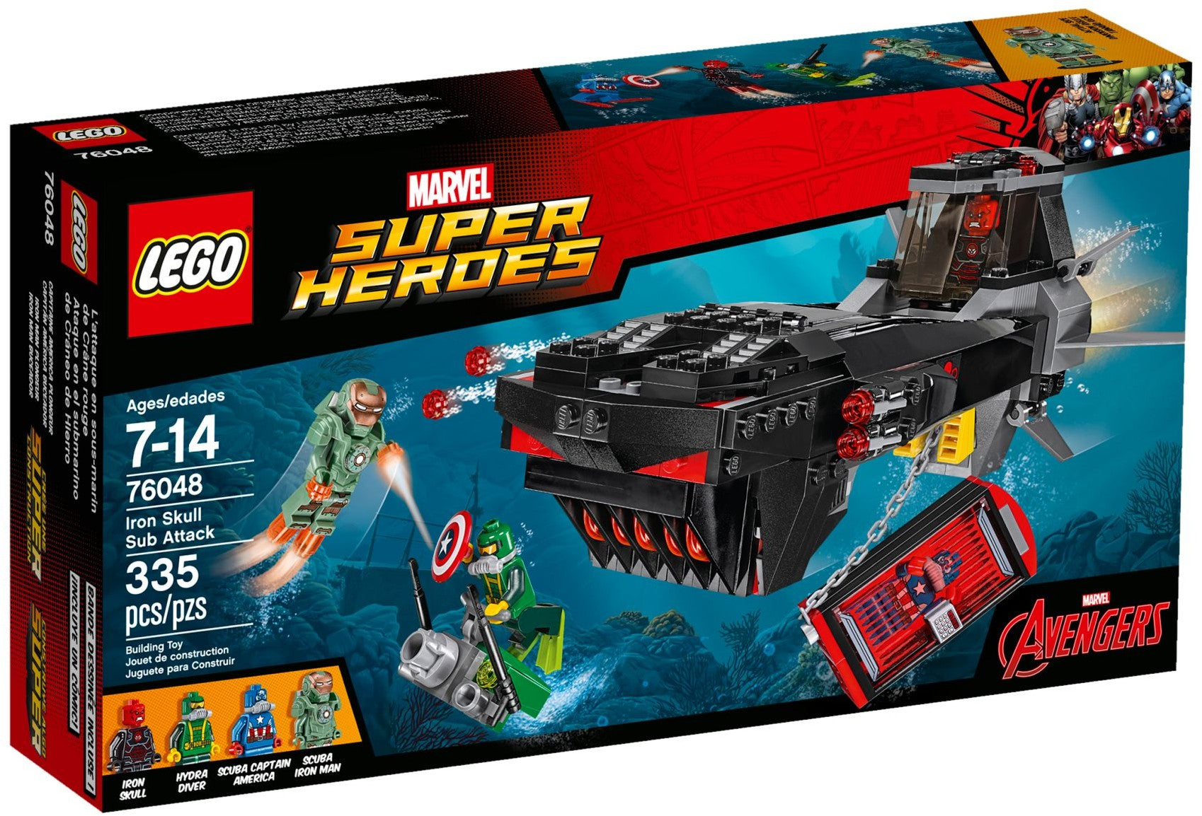 Iron Skull Sub Attack 76048 | Marvel Super Heroes | LEGO – image 2