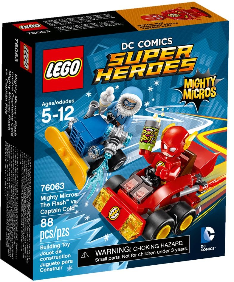 Mighty Micros: The Flash vs. Captain Cold 76063 | DC Comics Super Heroes | LEGO – image 2