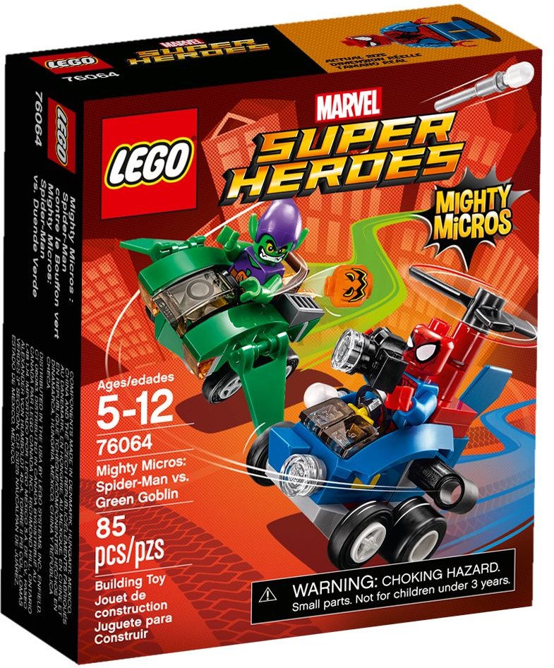 Mighty Micros: Spider-Man vs. Green Goblin 76064 | Marvel Super Heroes | LEGO – image 2