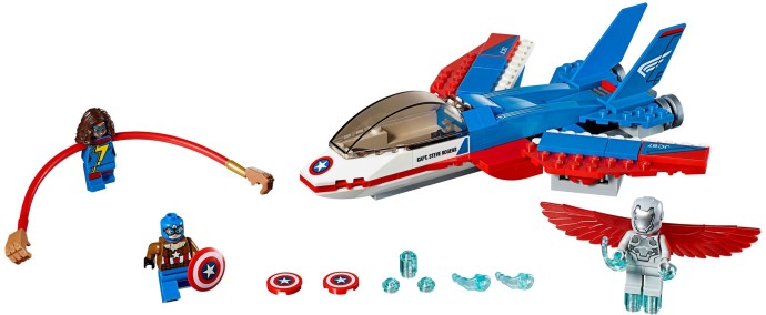 Captain America Jet Pursuit 76076 | Marvel Super Heroes | LEGO