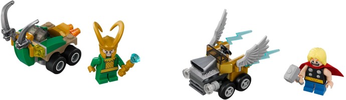 Mighty Micros: Thor vs. Loki 76091 | Marvel Super Heroes | LEGO