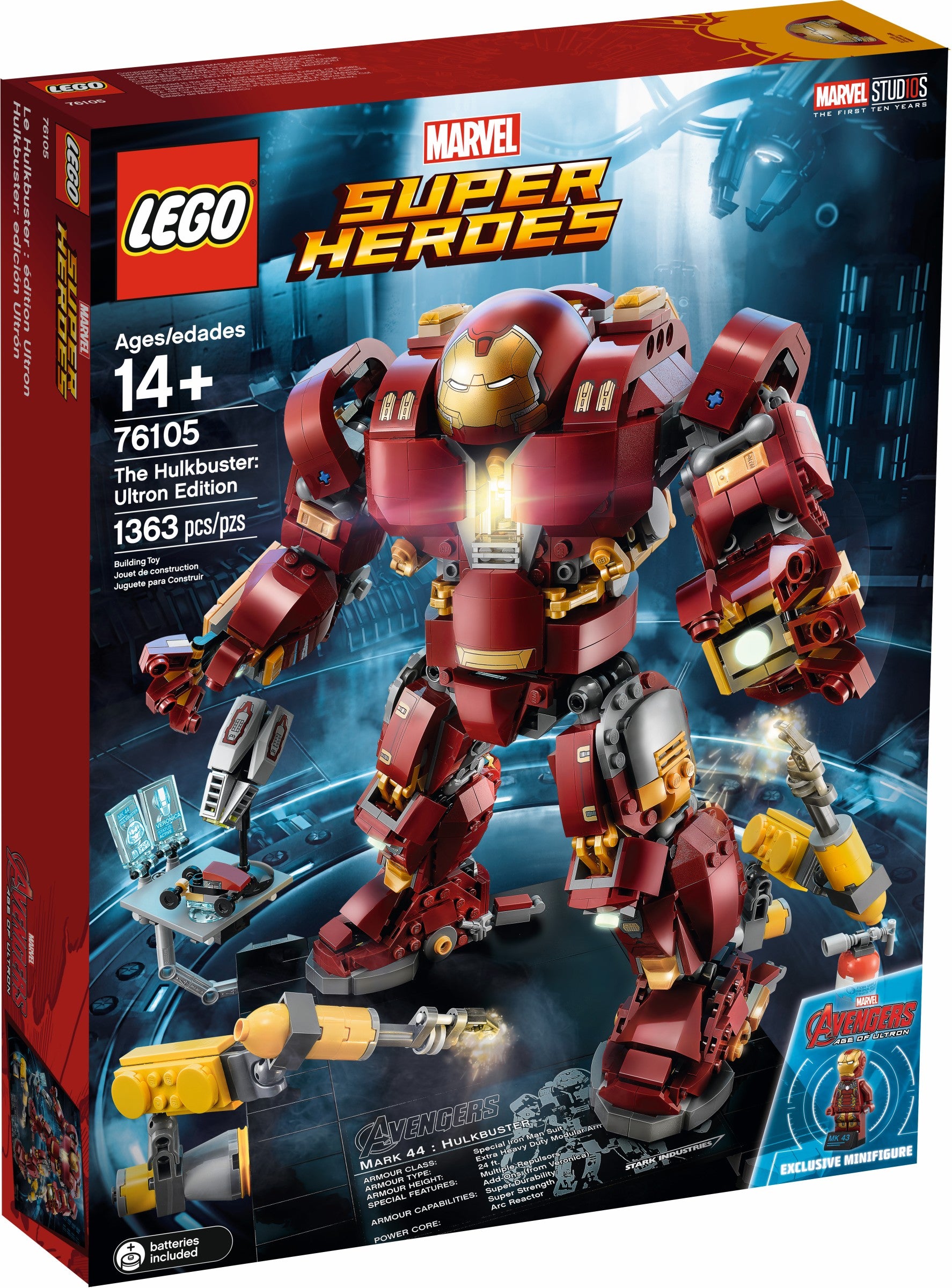 The Hulkbuster: Ultron Edition 76105 | Marvel Super Heroes | LEGO (image 5)
