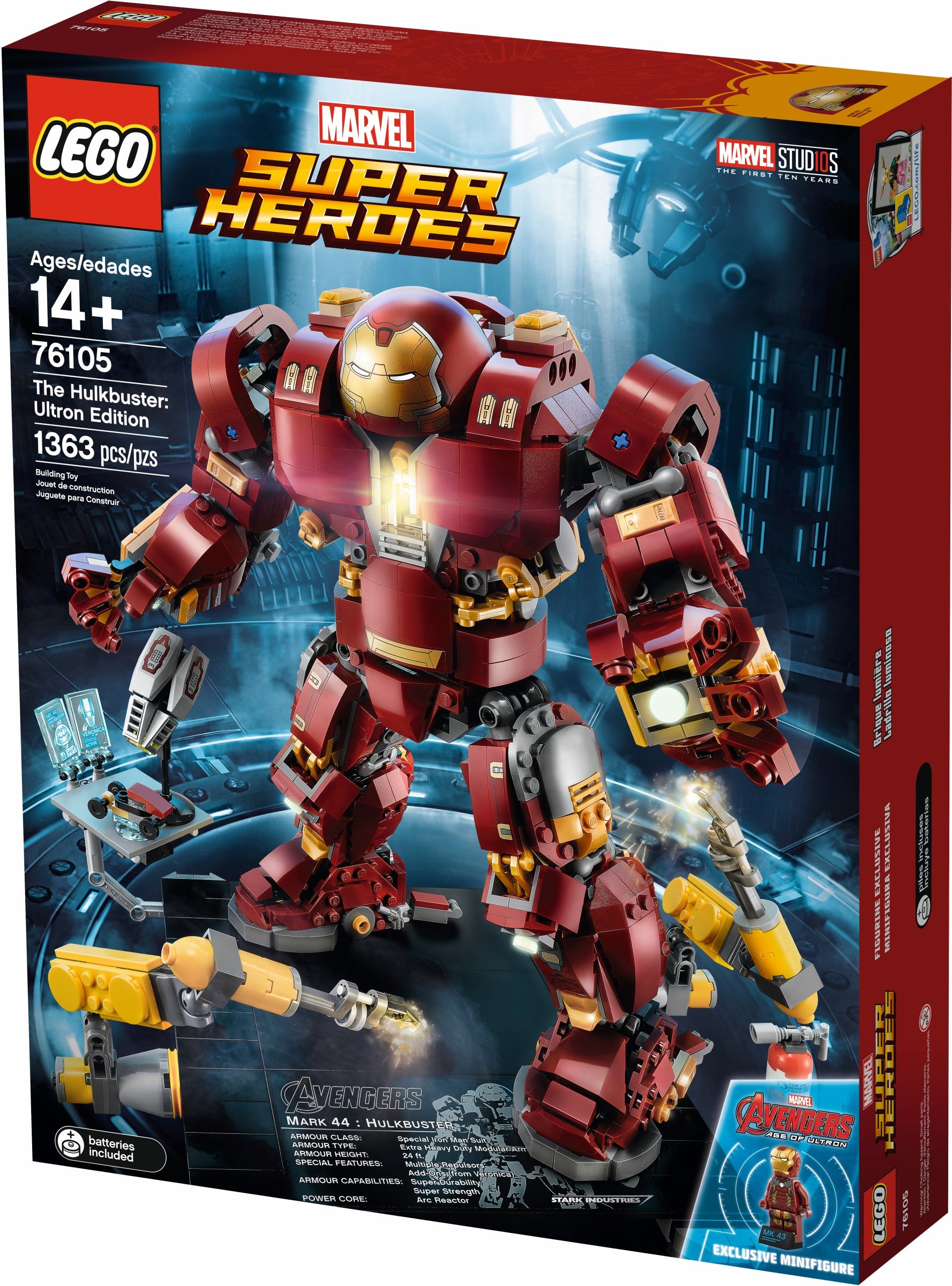 The Hulkbuster: Ultron Edition 76105 | Marvel Super Heroes | LEGO (image 6)