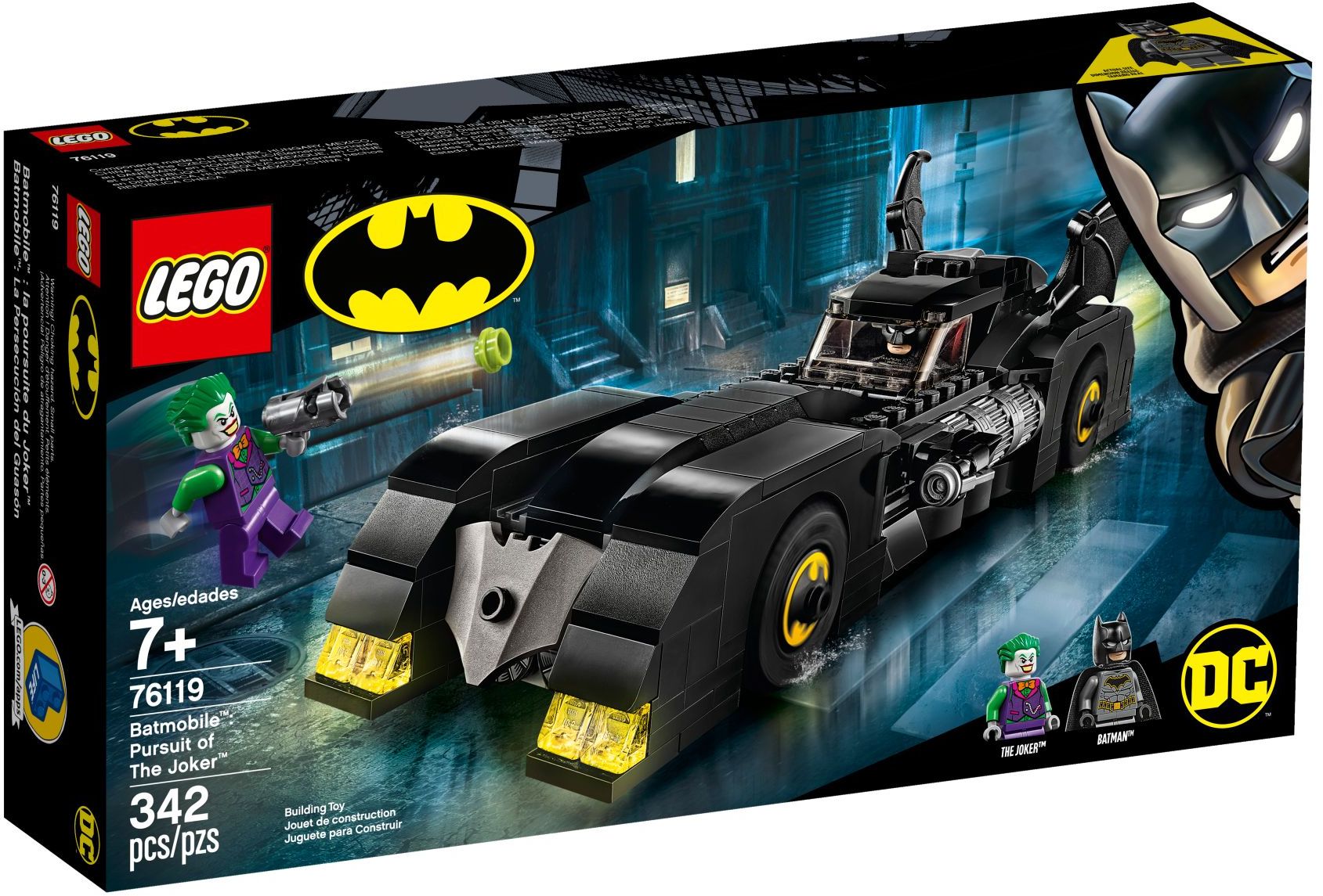 Batmobile: Pursuit of the joker 76119 | Marvel Super Heroes | LEGO