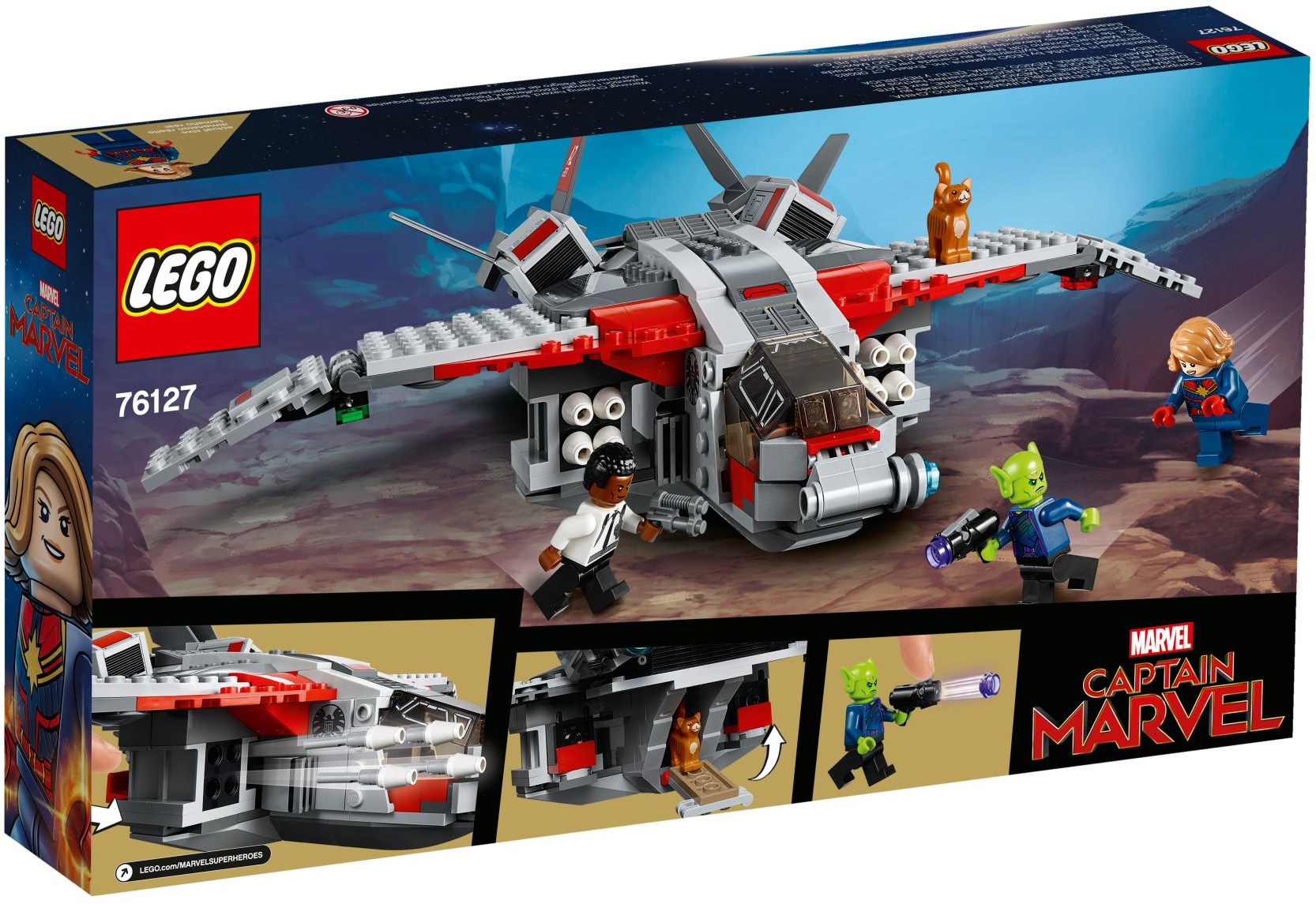 Captain Marvel and The Skrull Attack 76127 | Marvel Super Heroes | LEGO – image 6