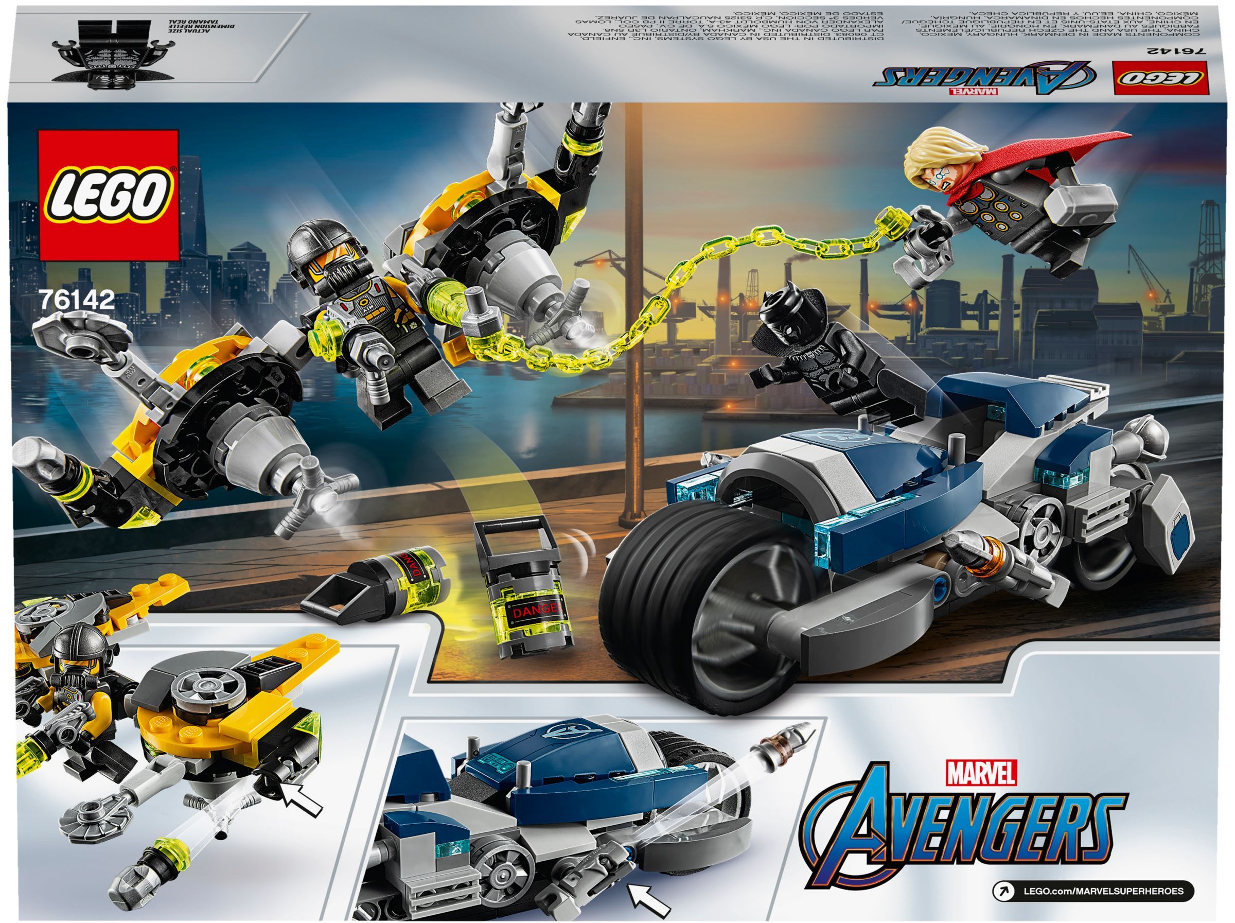 Avengers Speeder Bike Attack 76142 | Marvel Super Heroes | LEGO