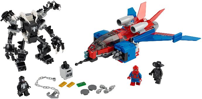 Spiderjet vs. Venom Mech 76150 | Marvel Super Heroes | LEGO