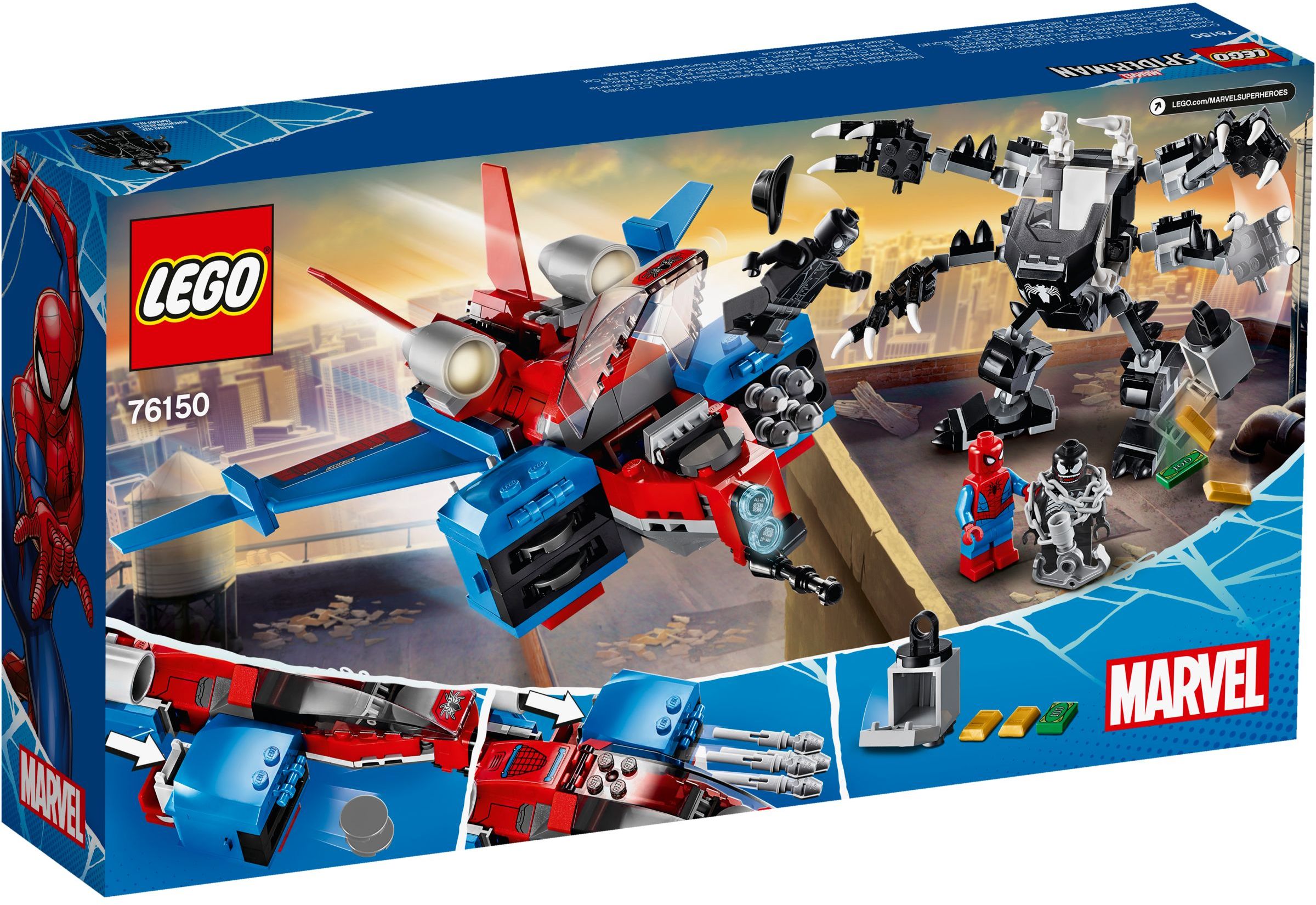 Spiderjet vs. Venom Mech 76150 | Marvel Super Heroes | LEGO – image 5