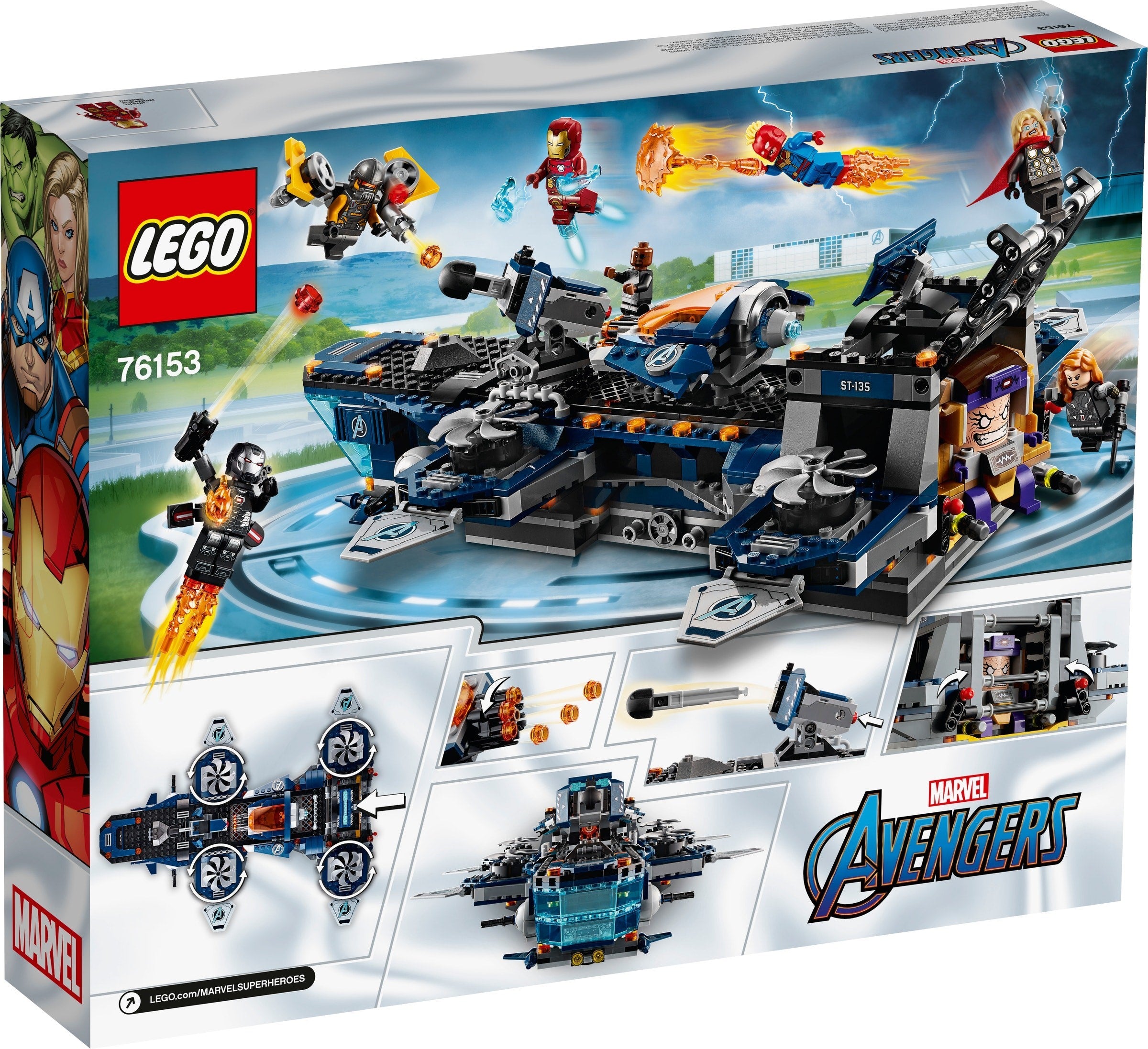 Avengers Helicarrier 76153 | Marvel Super Heroes | LEGO – image 10