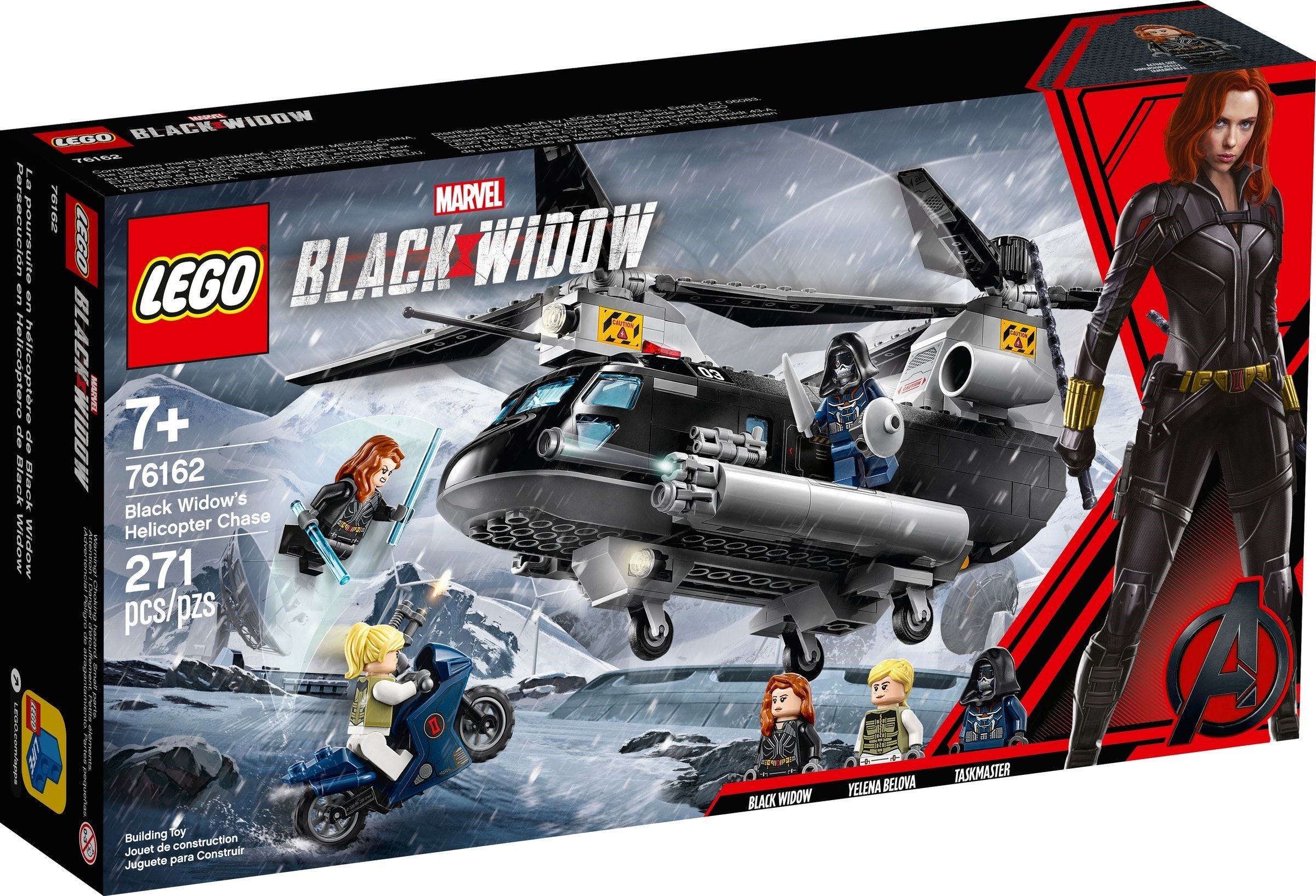 Black Widow's Helicopter Chase 76162 | Marvel Super Heroes | LEGO – image 2